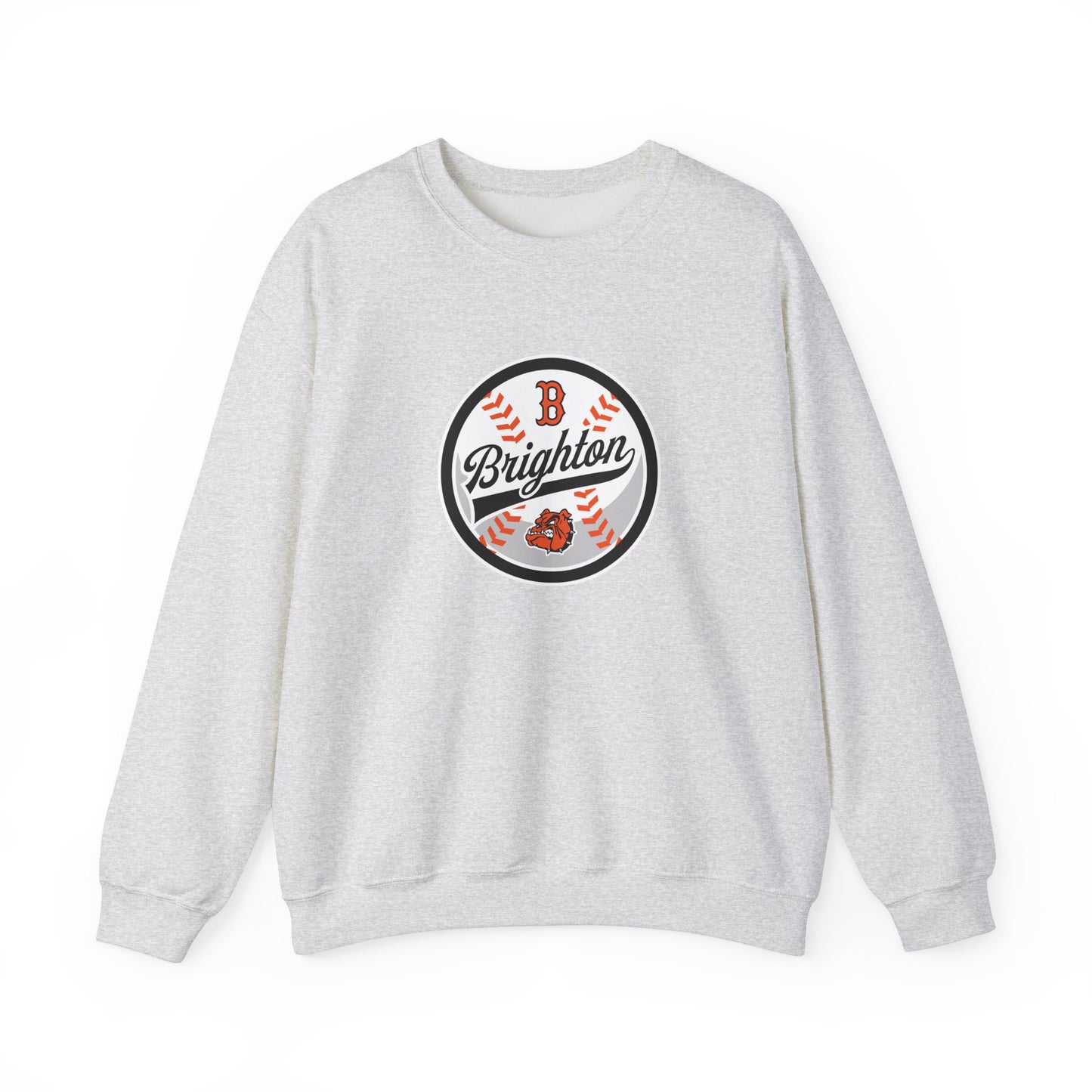 ADULT Baseball Script Crewneck Sweatshirt (Unisex) - Classic