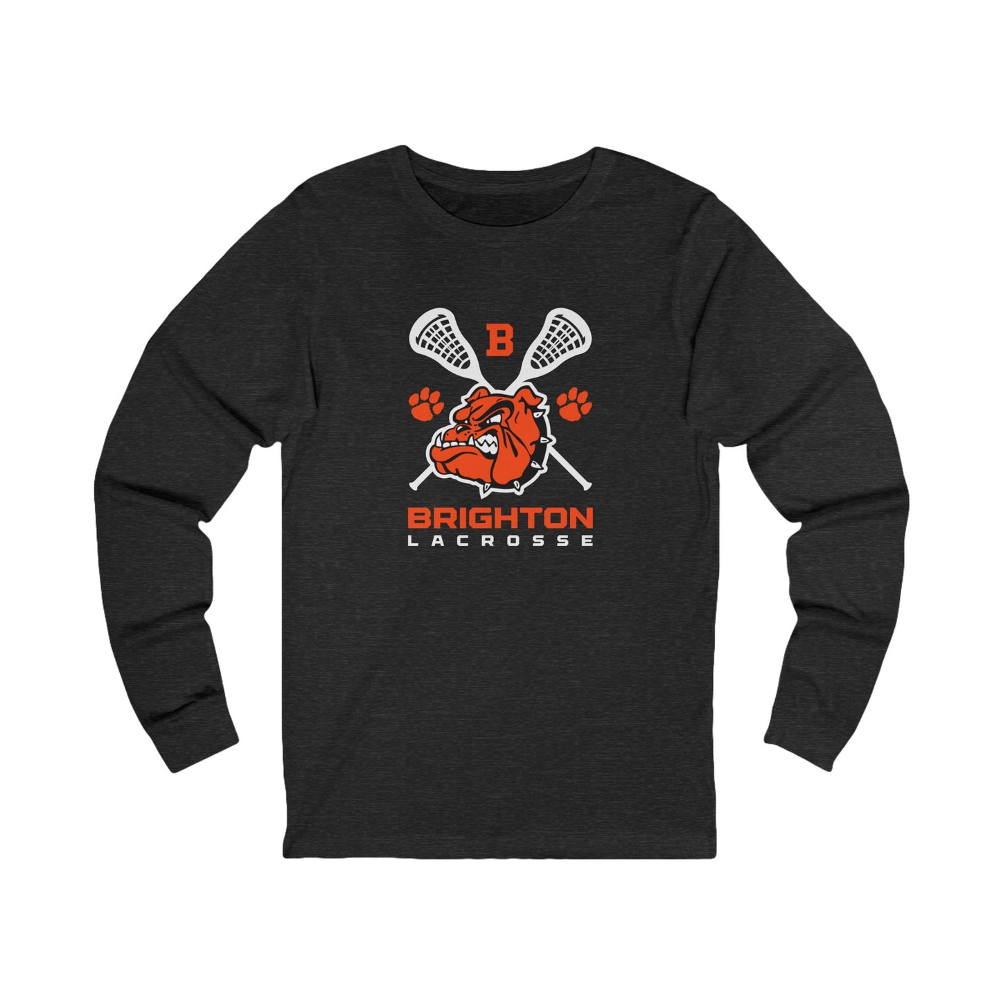ADULT Crossed Sticks Long Sleeve Tee (Unisex) - Premium