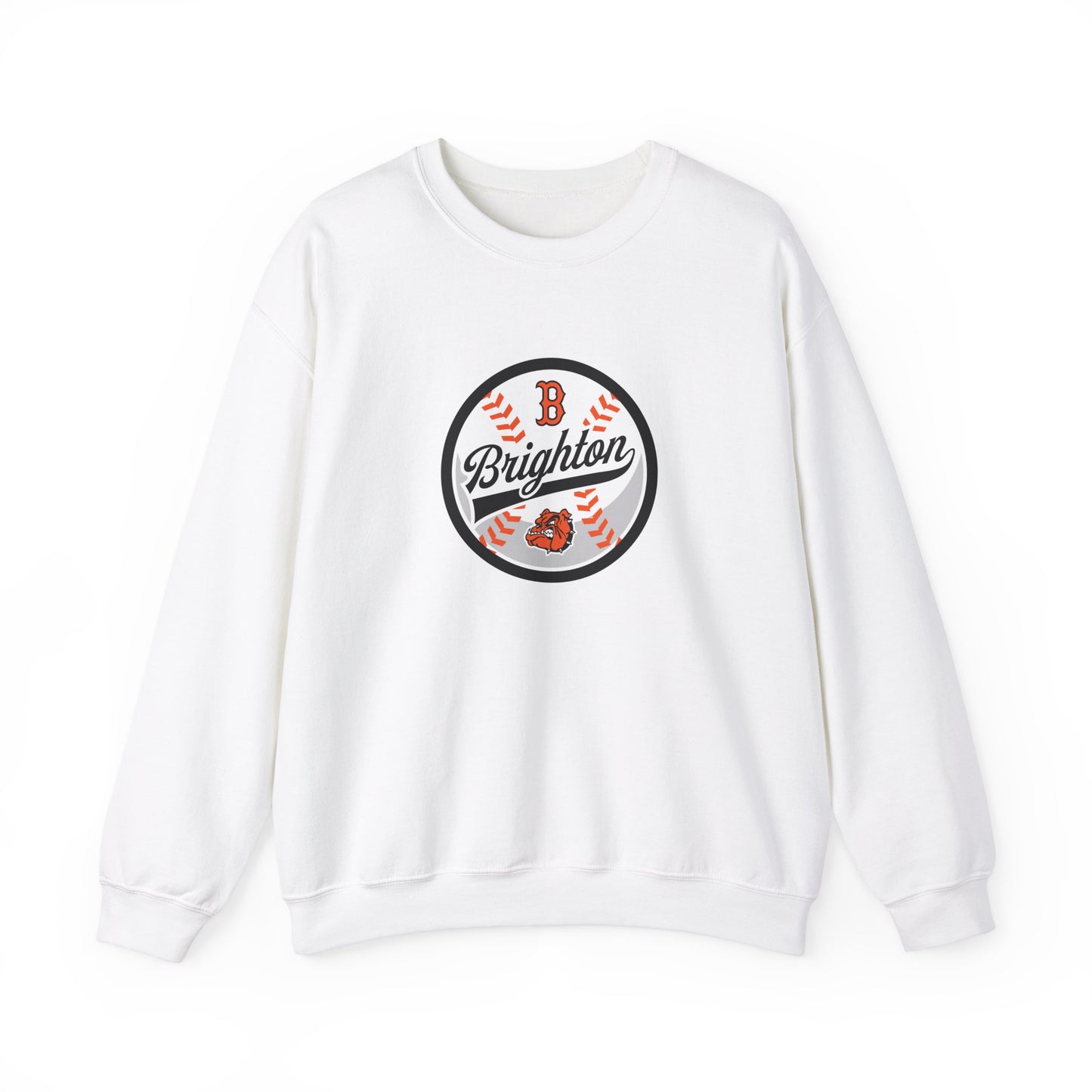 ADULT Baseball Script Crewneck Sweatshirt (Unisex) - Classic