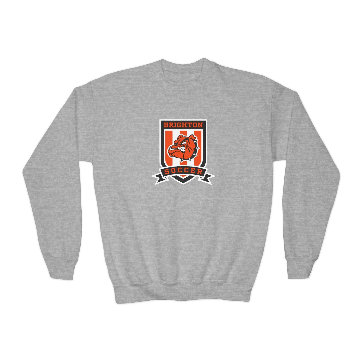 YOUTH Soccer Crest Crewneck Sweatshirt (Unisex)