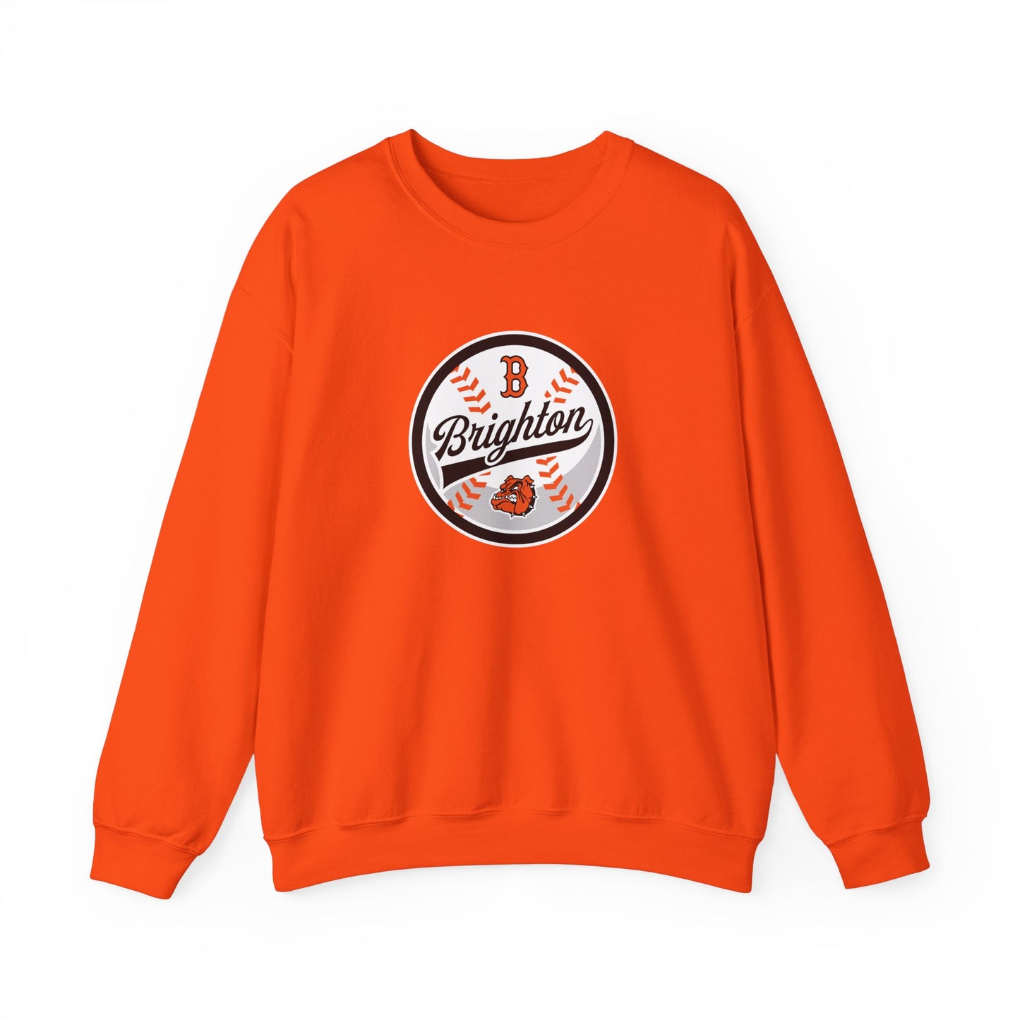 ADULT Baseball Script Crewneck Sweatshirt (Unisex) - Classic