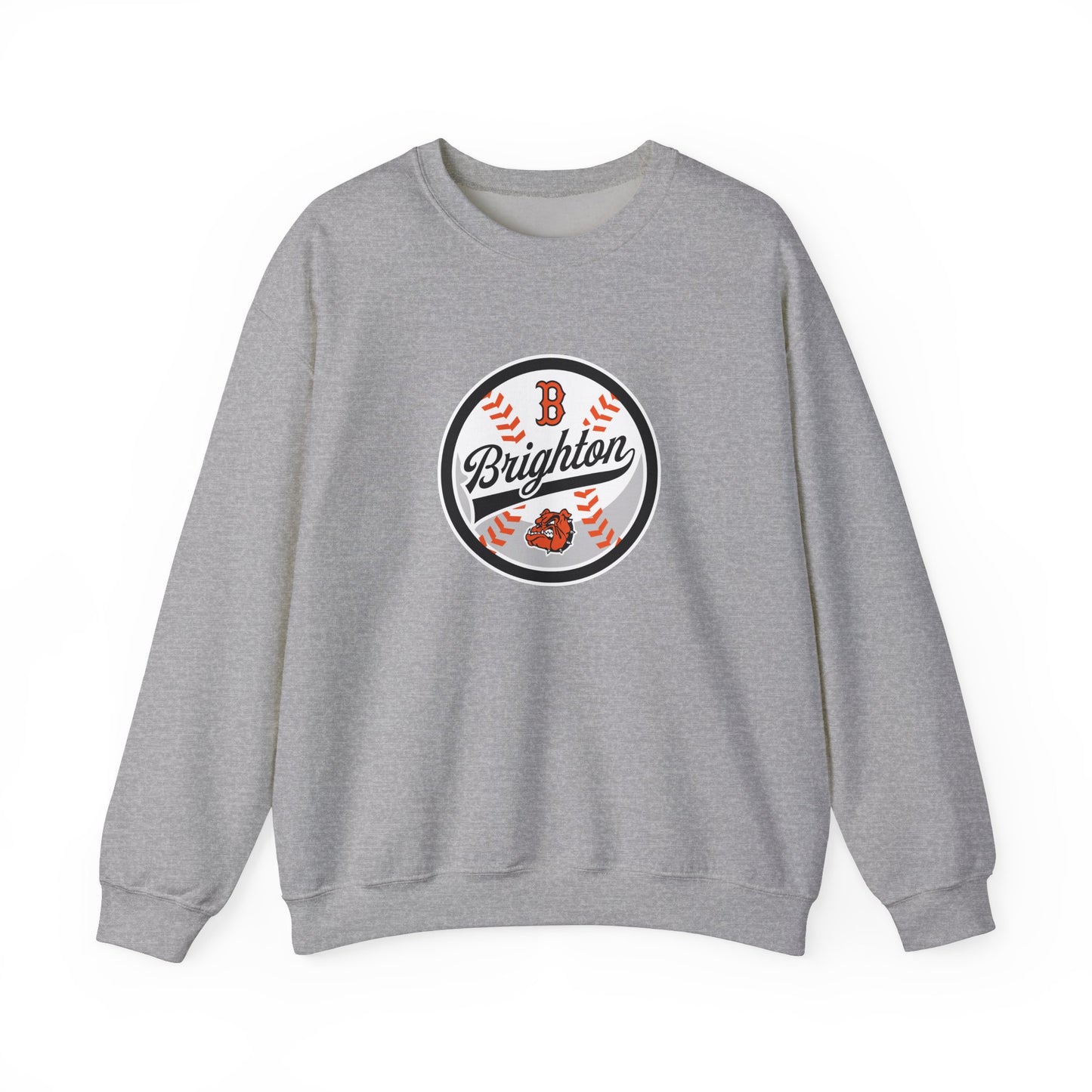 ADULT Baseball Script Crewneck Sweatshirt (Unisex) - Classic