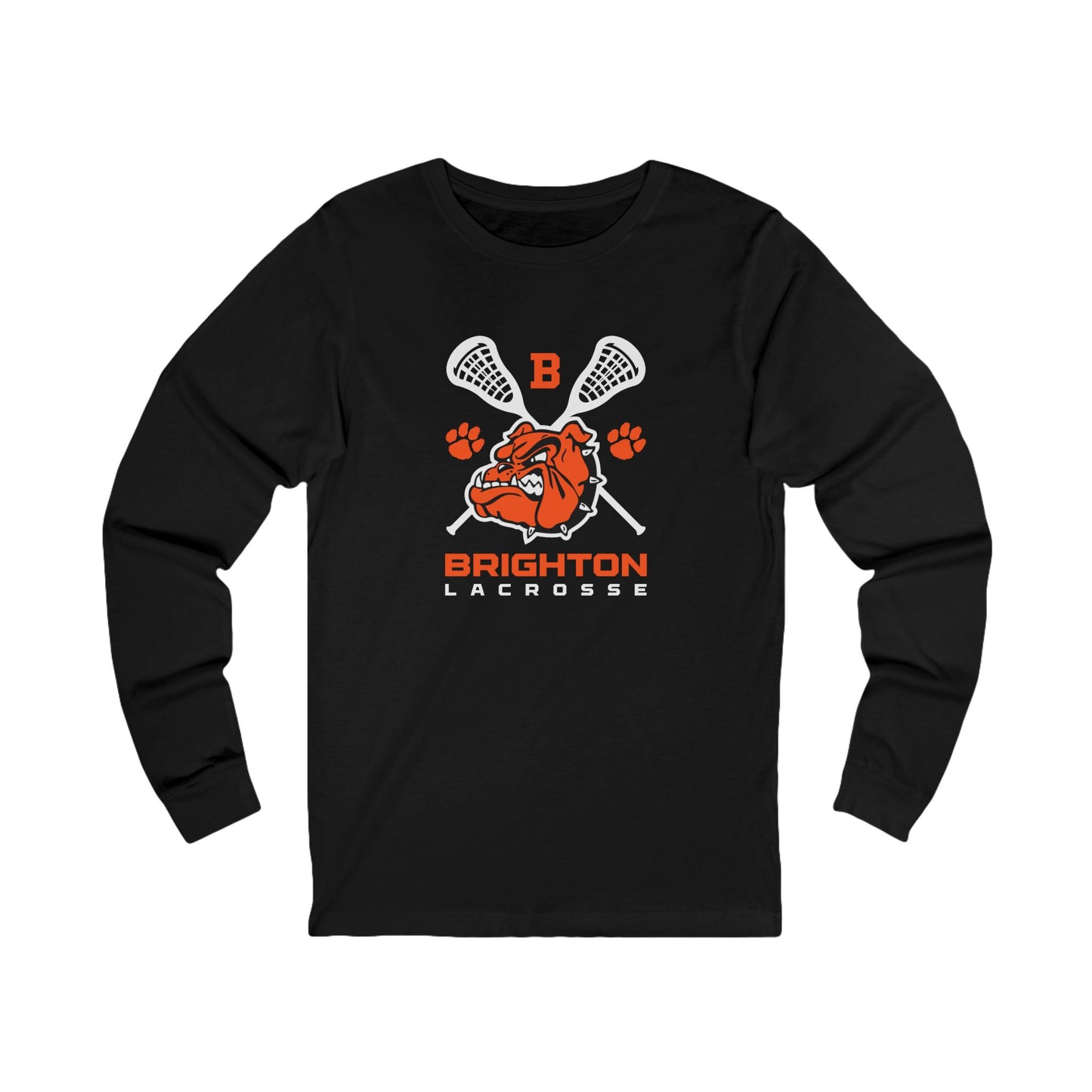 ADULT Crossed Sticks Long Sleeve Tee (Unisex) - Premium