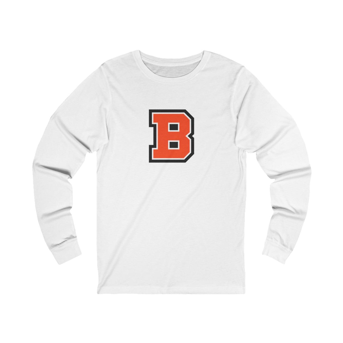 ADULT Varsity B Long Sleeve Tee (Unisex) - Premium