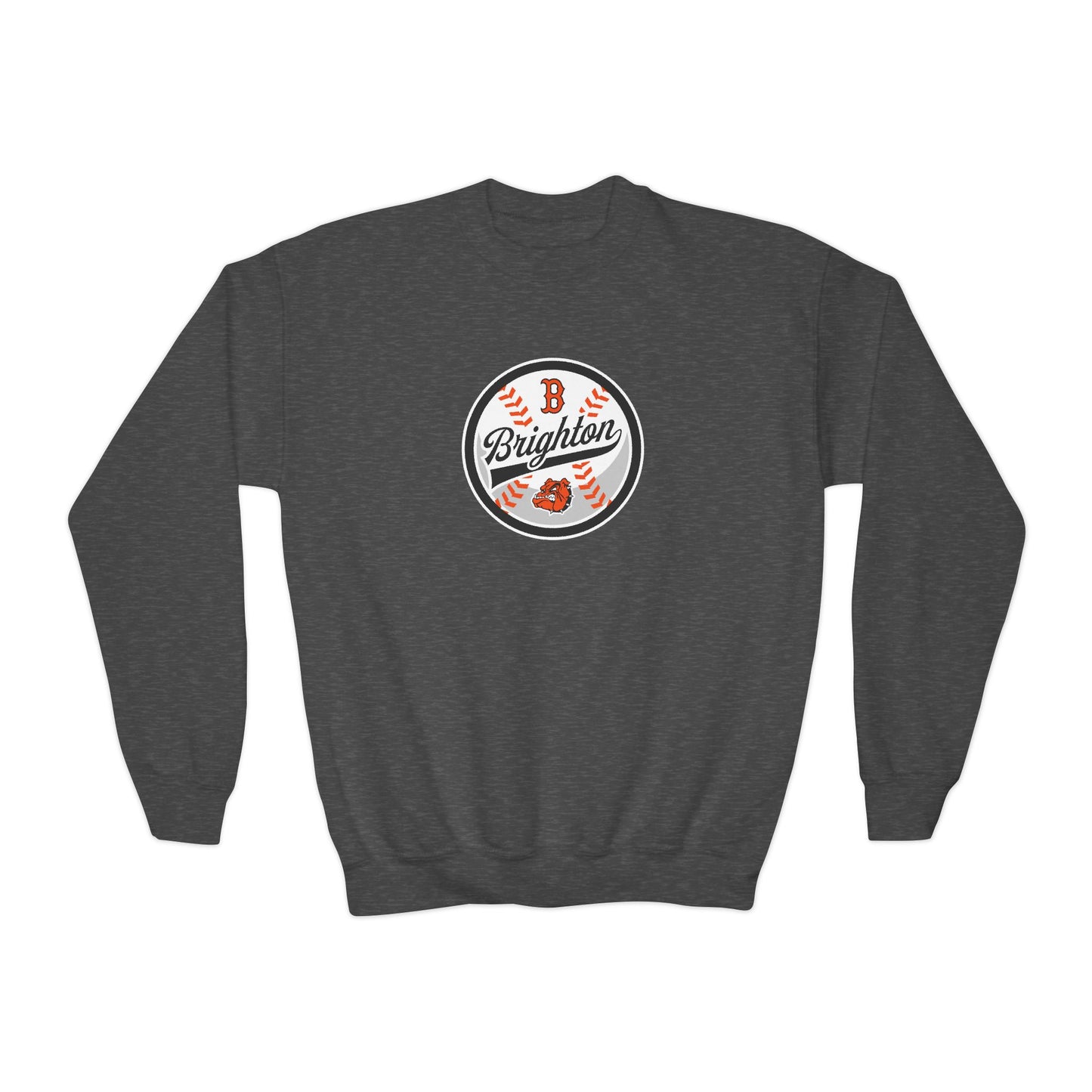 YOUTH Baseball Script Crewneck Sweatshirt (Unisex)