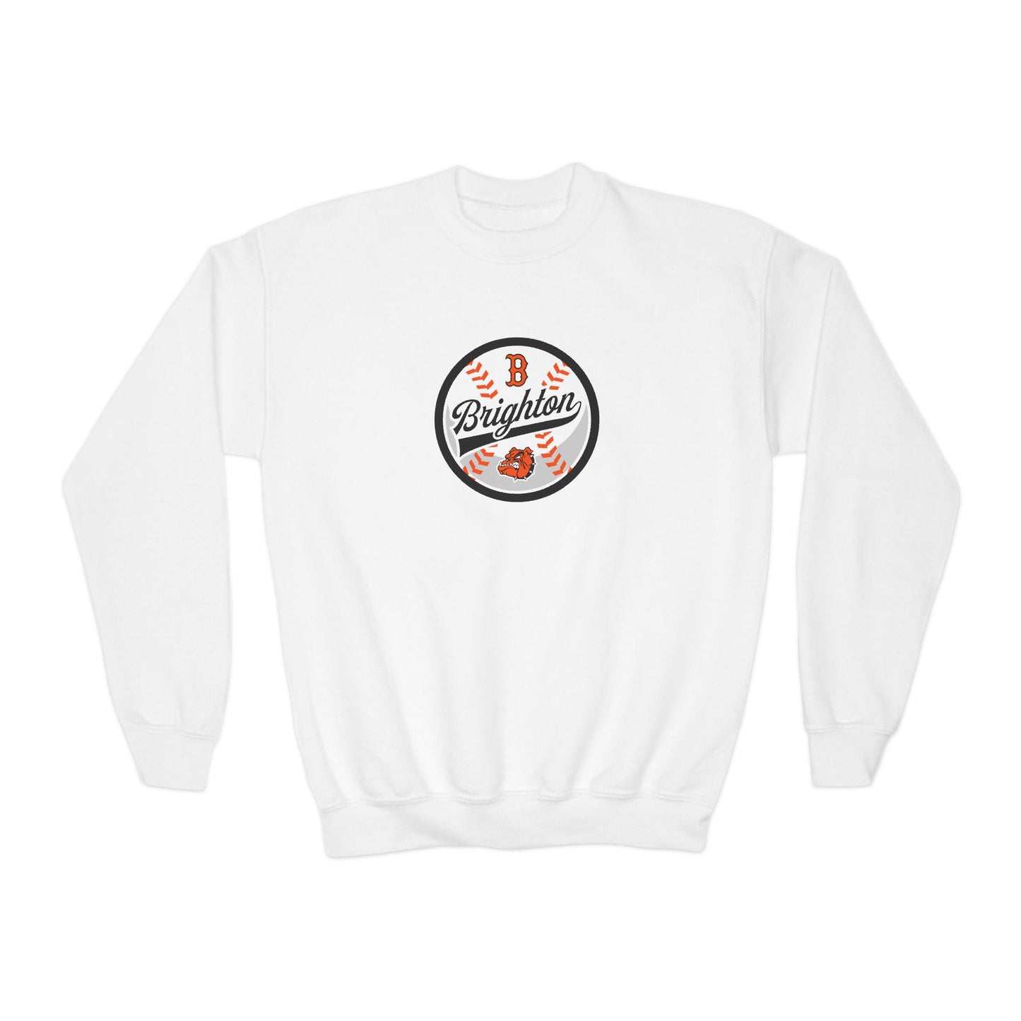 YOUTH Baseball Script Crewneck Sweatshirt (Unisex)