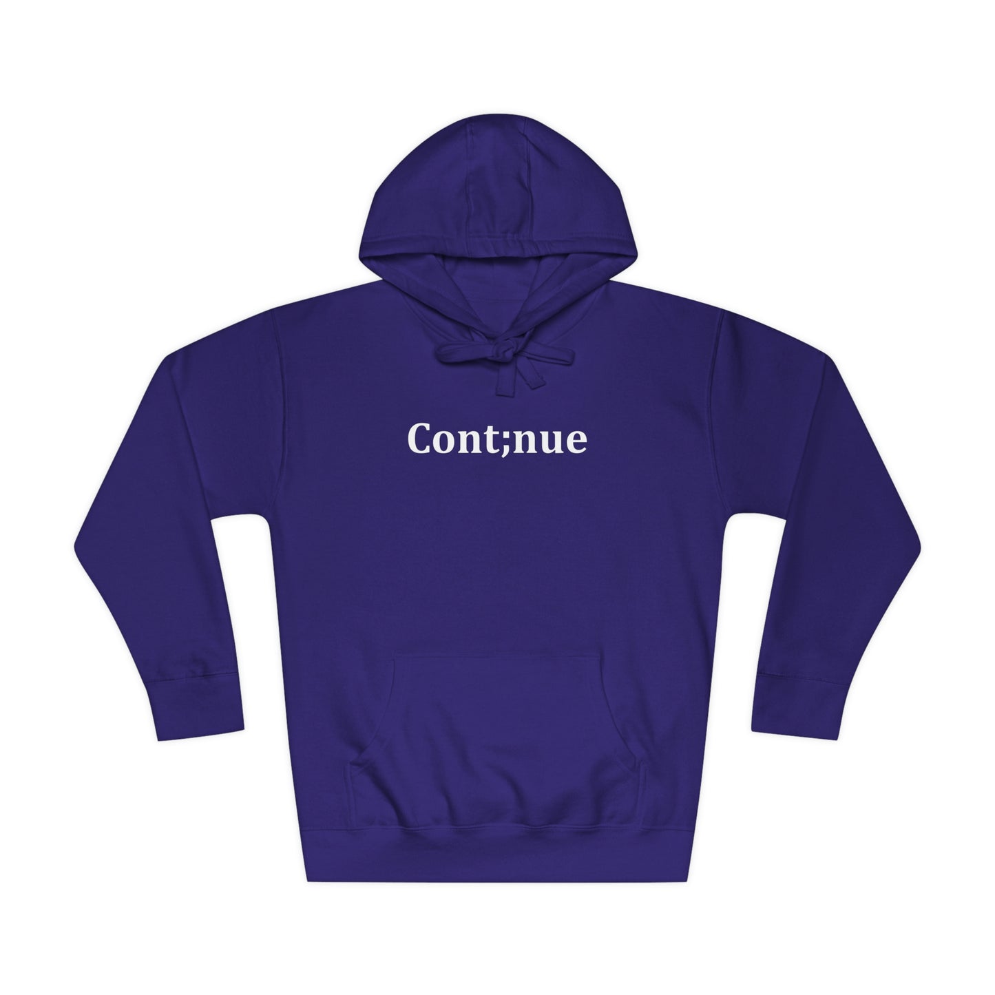Cont;inue Hoodie (Unisex)