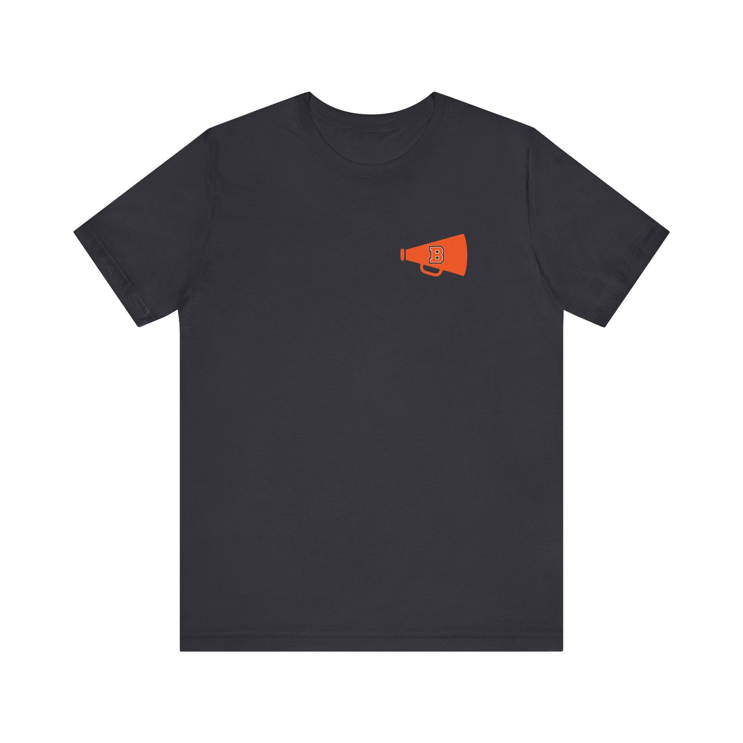 ADULT Double-Sided Cheer and Pom Short Sleeve Tee (Unisex) - Premium