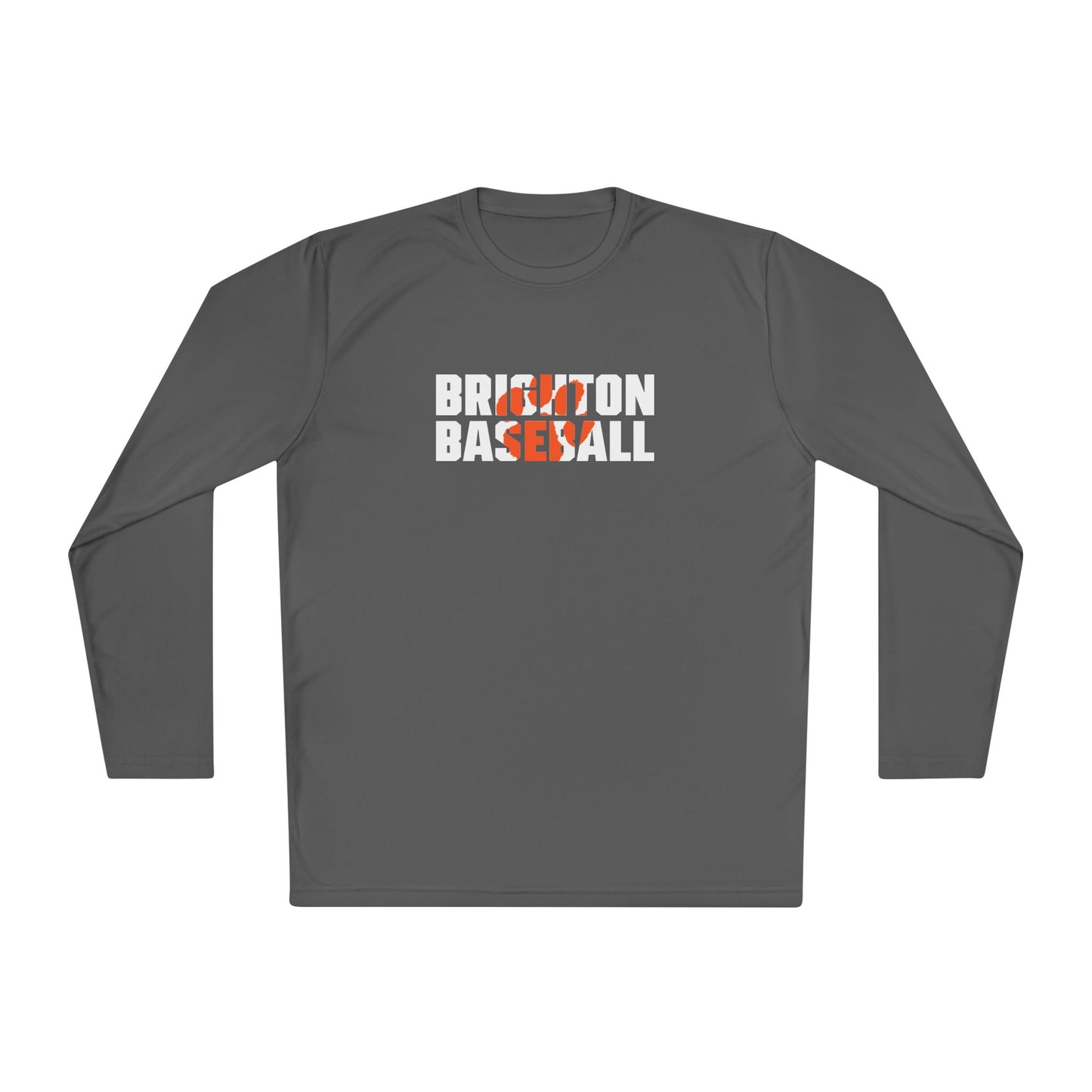ADULT Baseball Paw Moisture Wicking Long Sleeve Tee (Unisex) - Premium