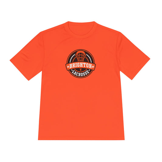 ADULT Lacrosse Emblem Moisture Wicking Tee (Unisex) - Premium