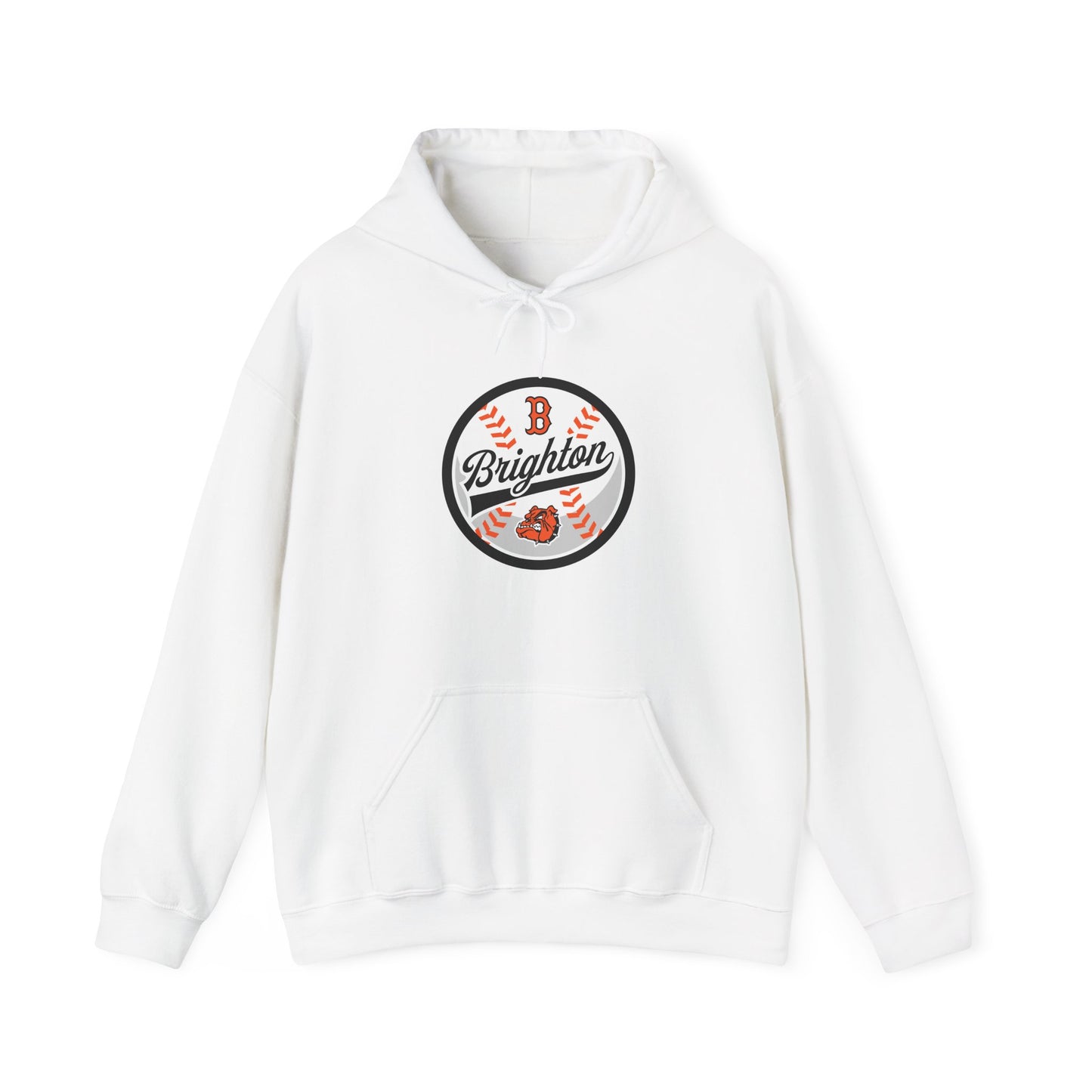 ADULT Baseball Script Hoodie (Unisex) - Classic