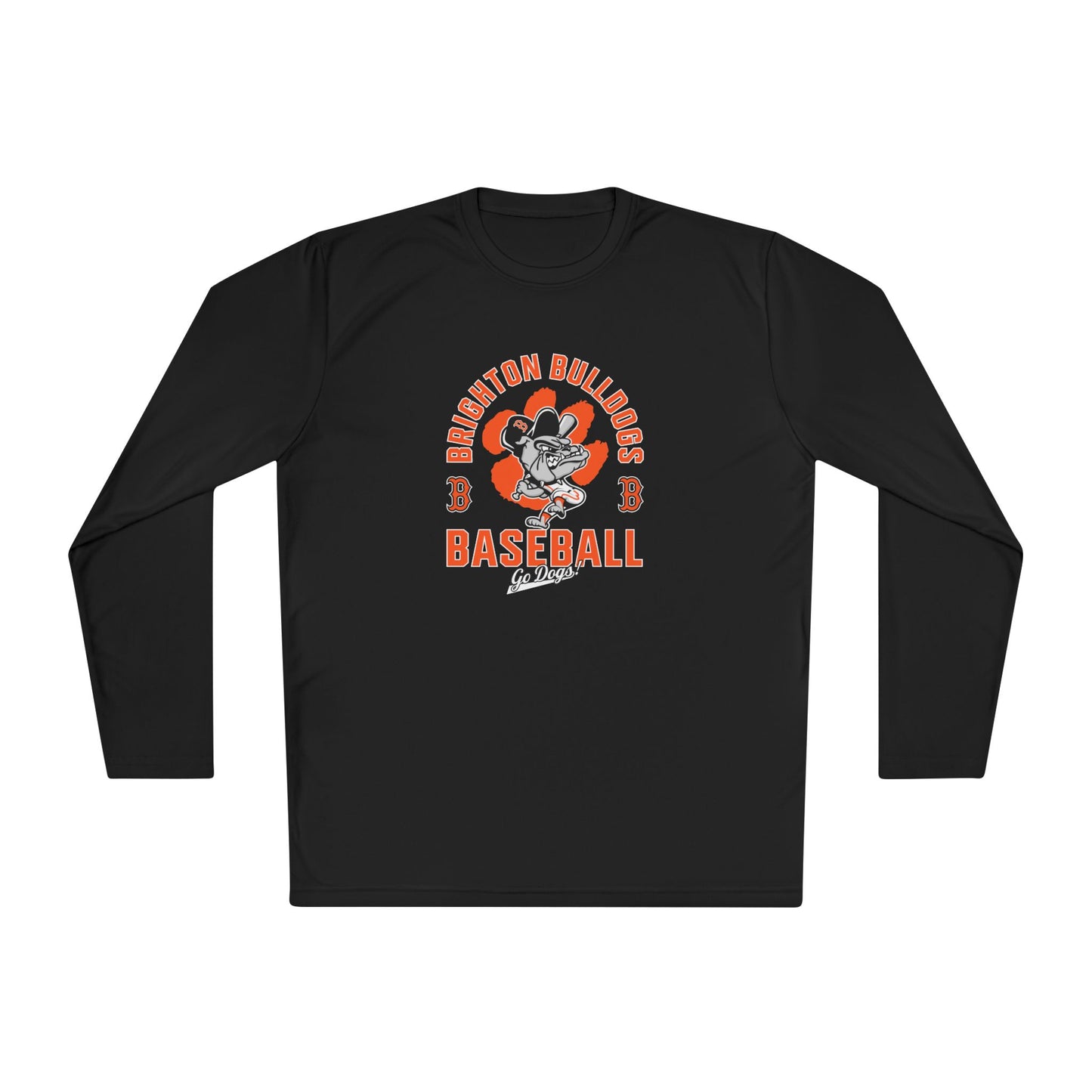 ADULT Bulldog Batter Long Sleeve Tee (Unisex) - Premium