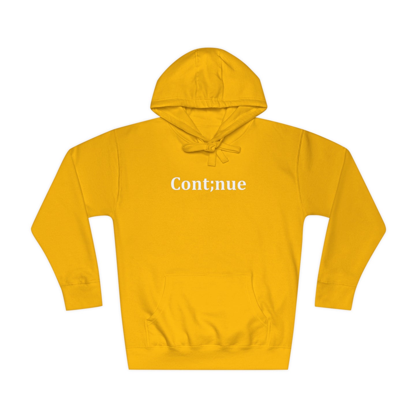 Cont;inue Hoodie (Unisex)