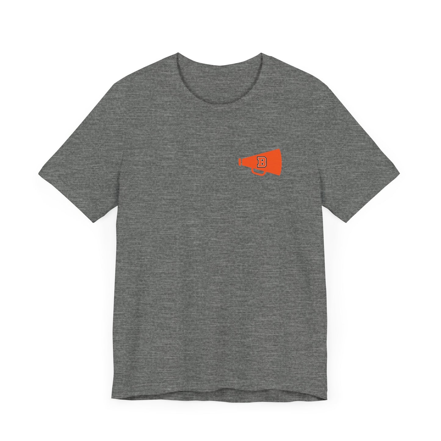 ADULT Double-Sided Cheer and Pom Short Sleeve Tee (Unisex) - Premium
