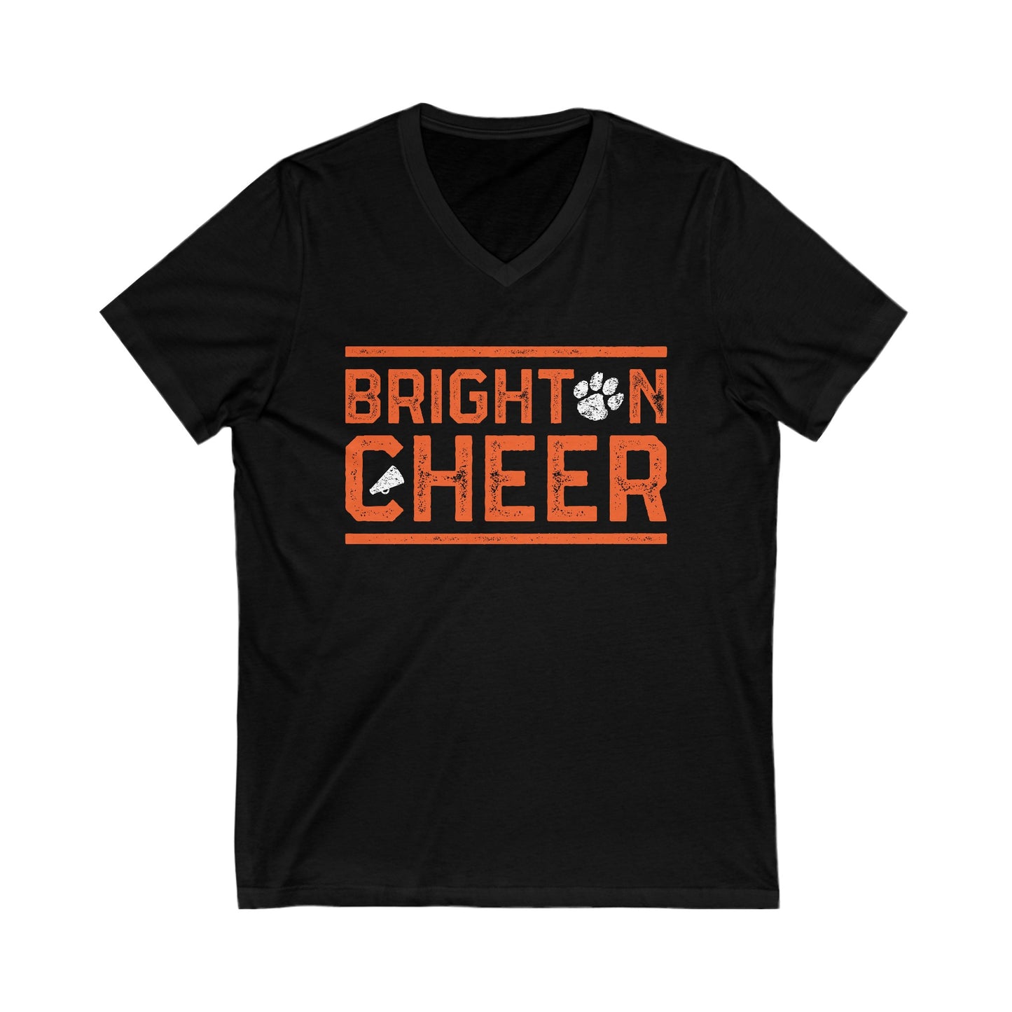 ADULT Cheer Short Sleeve V-Neck Tee (Women's) - Premium
