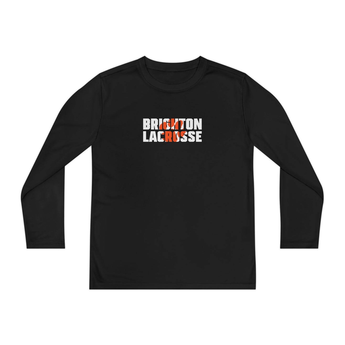 YOUTH Lacrosse Paw Moisture Wicking Long Sleeve Tee (Unisex)