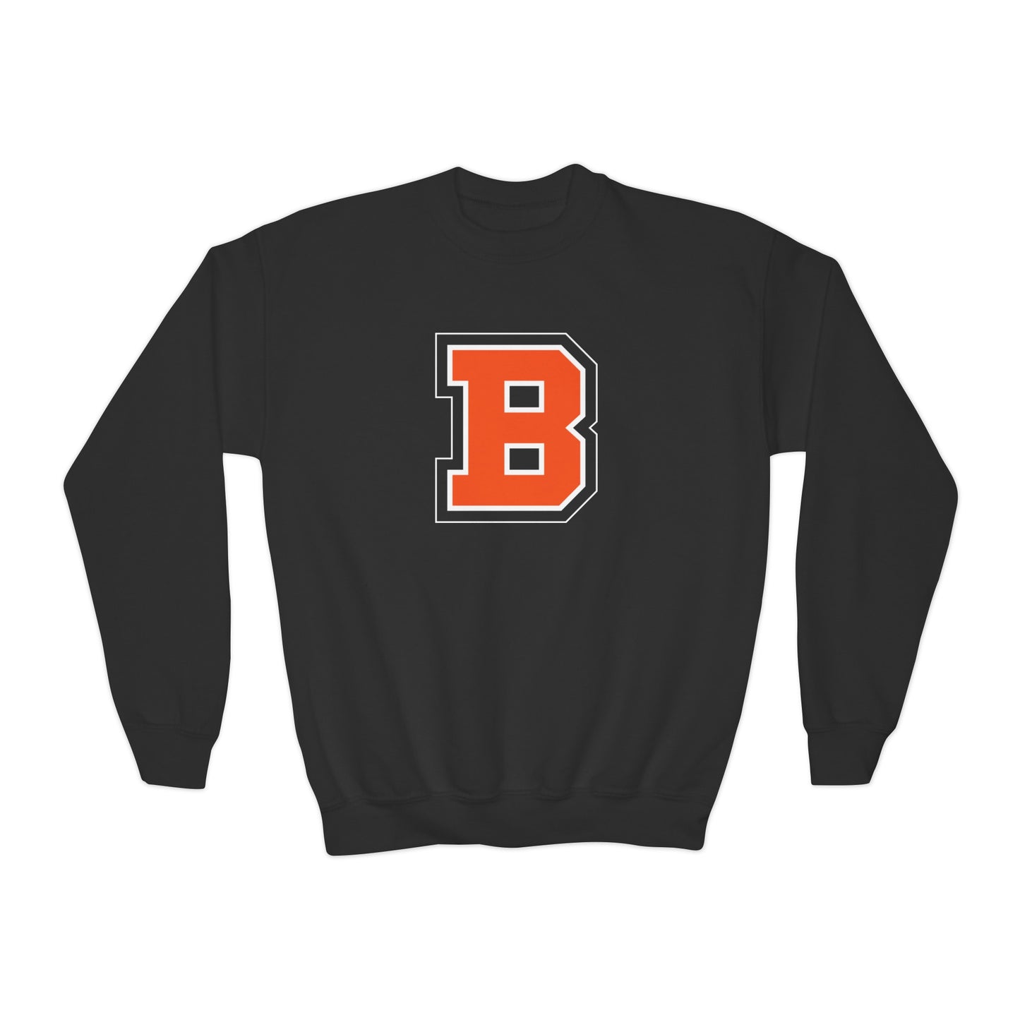 YOUTH Varsity B Crewneck Sweatshirt (Unisex)