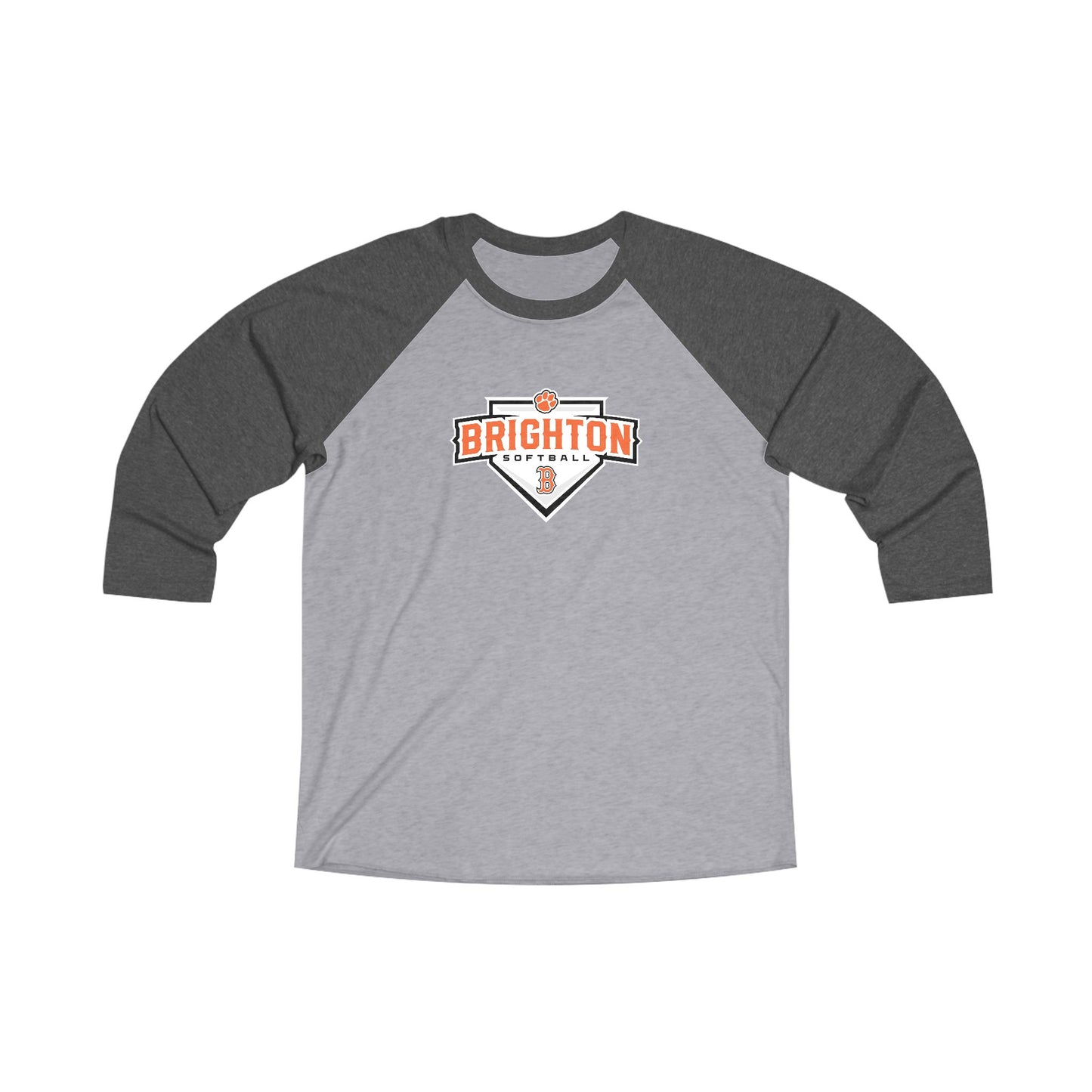 ADULT Home Plate 3\4 Sleeve Tee (Unisex) - Premium