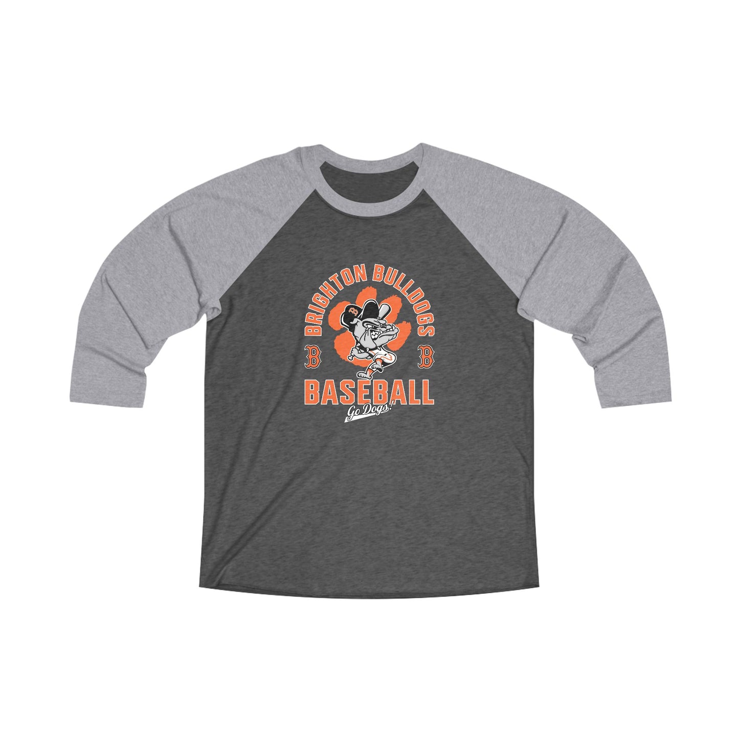 ADULT Bulldog Batter 3\4 Sleeve Tee (Unisex) - Premium