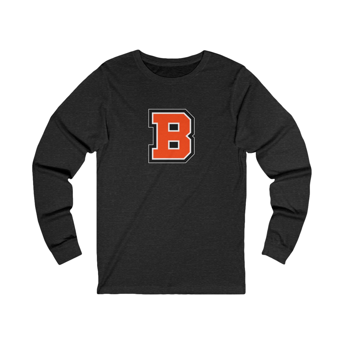 ADULT Varsity B Long Sleeve Tee (Unisex) - Premium