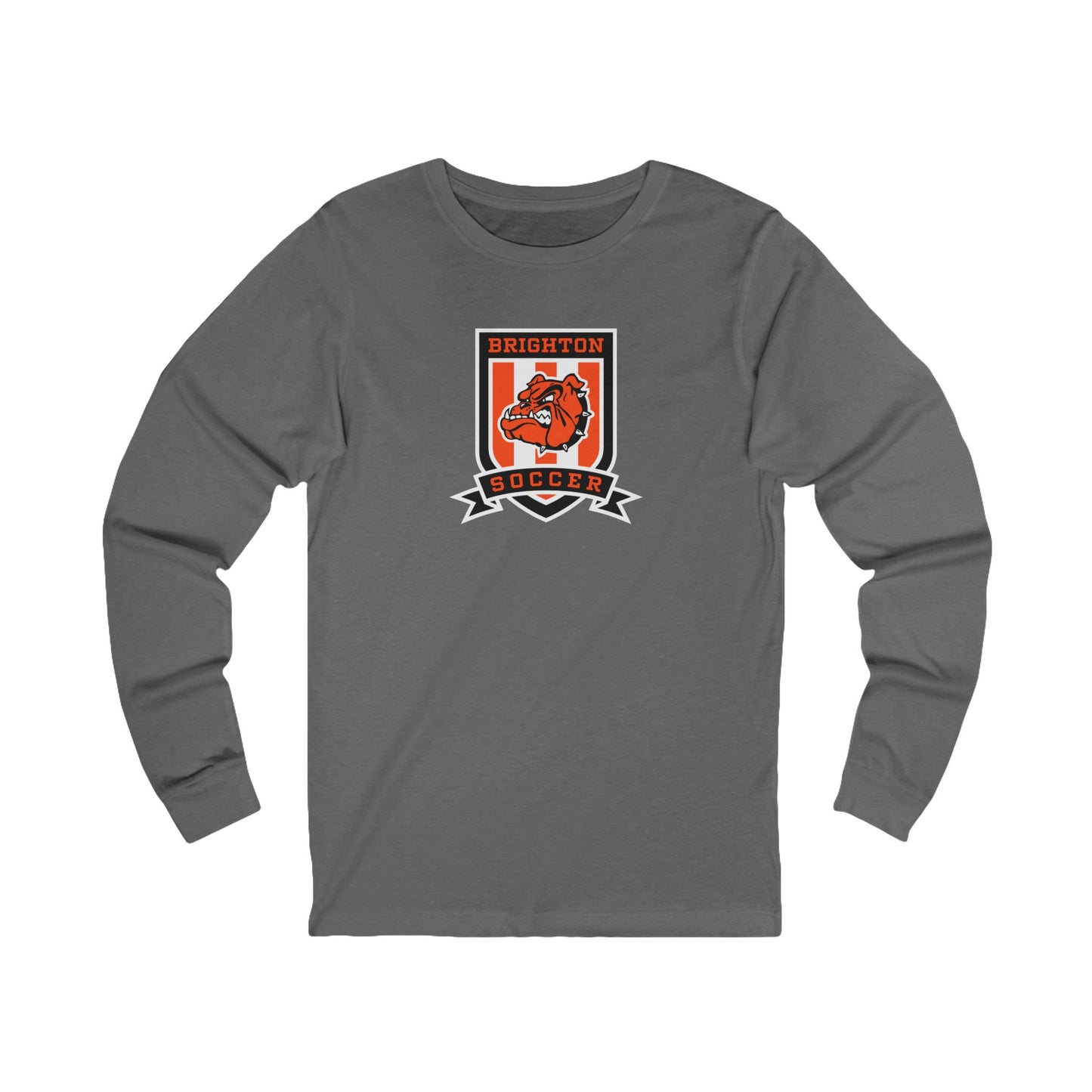 ADULT Soccer Crest Long Sleeve Tee (Unisex) - Premium