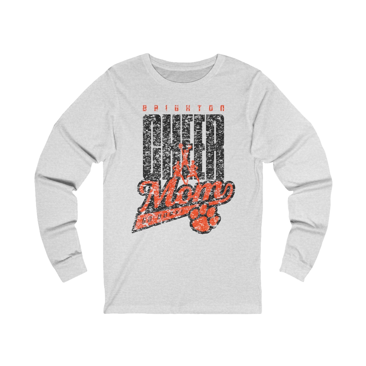 ADULT Cheer Mom Long Sleeve Tee -Premium