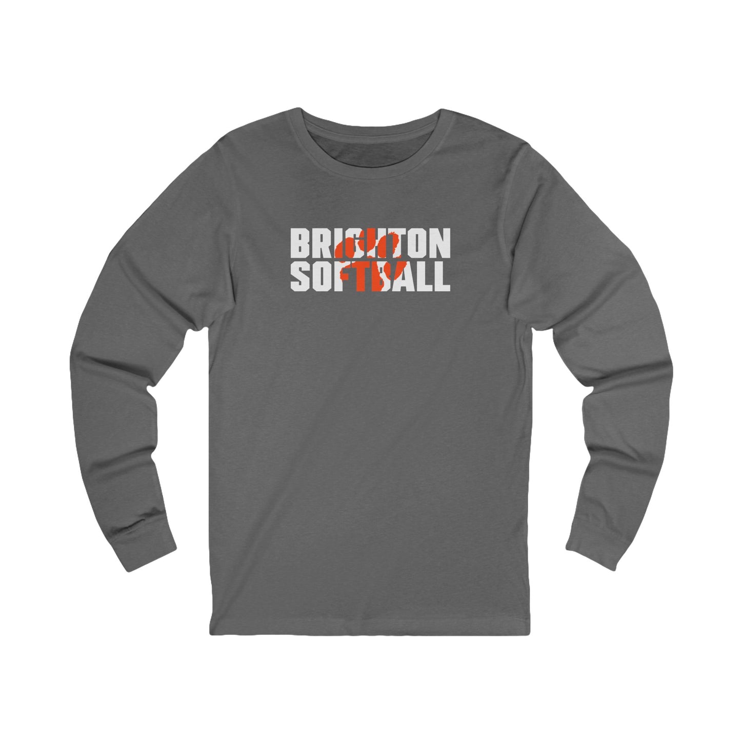 ADULT Softball Paw Long Sleeve Tee (Unisex) - Premium