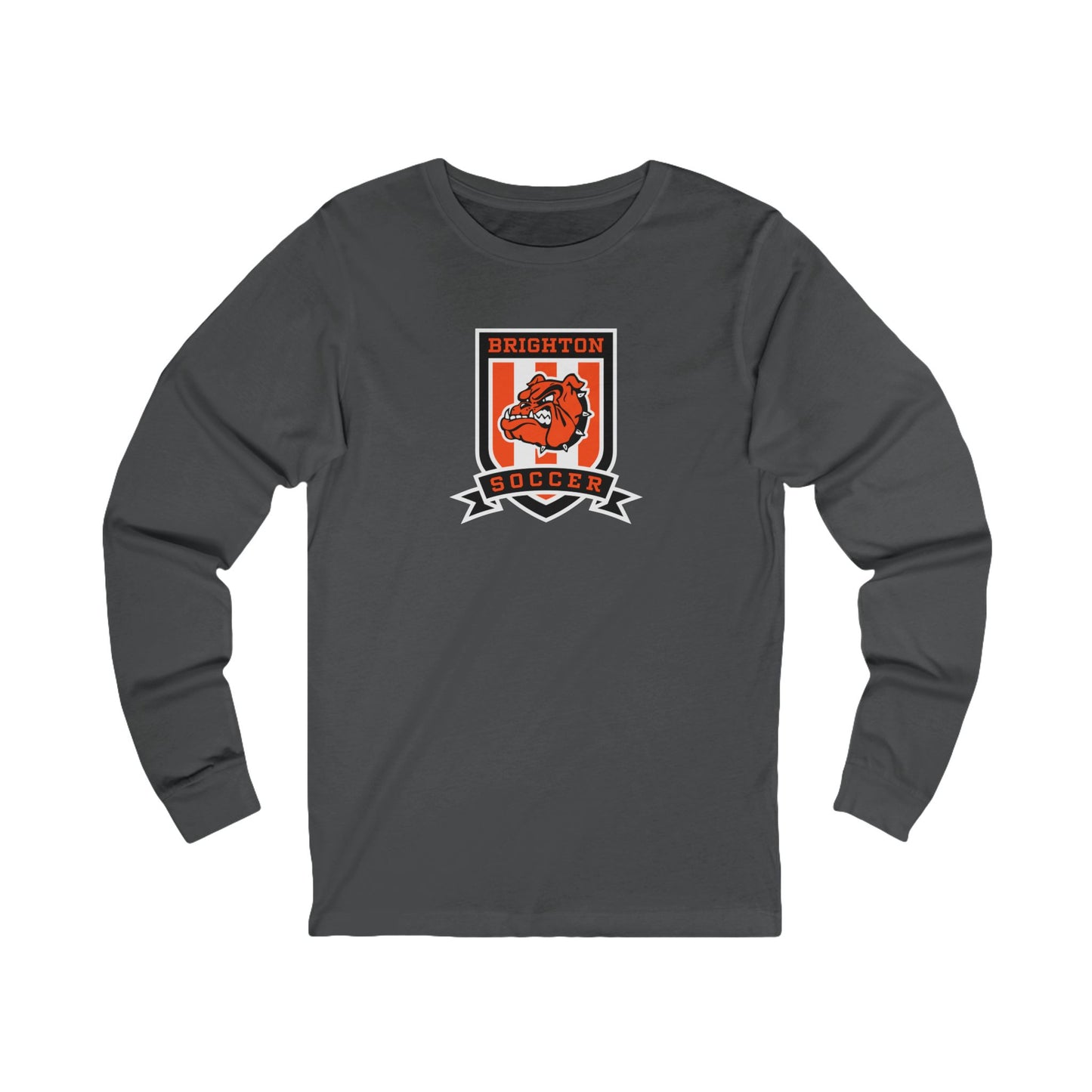 ADULT Soccer Crest Long Sleeve Tee (Unisex) - Premium