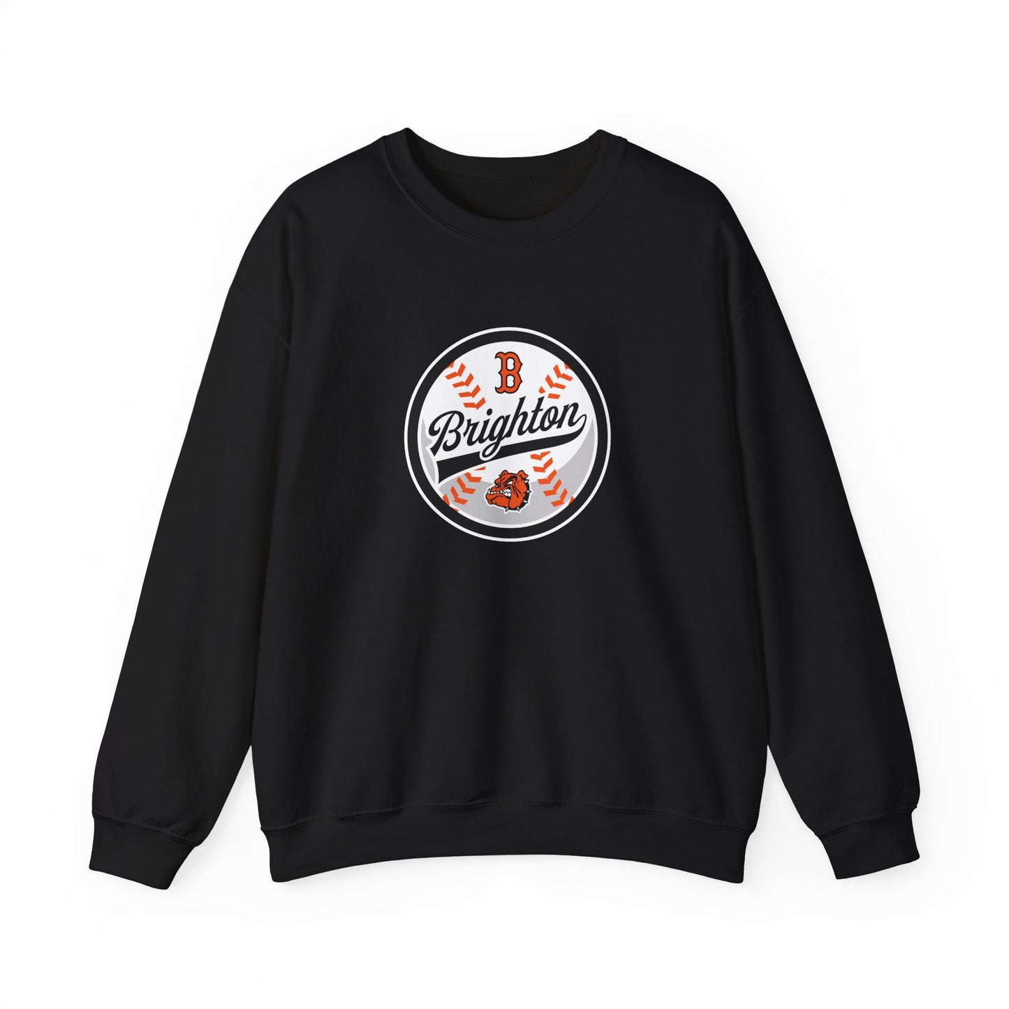 ADULT Baseball Script Crewneck Sweatshirt (Unisex) - Classic