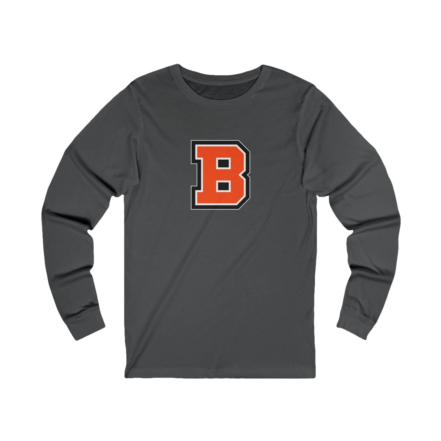 ADULT Varsity B Long Sleeve Tee (Unisex) - Premium