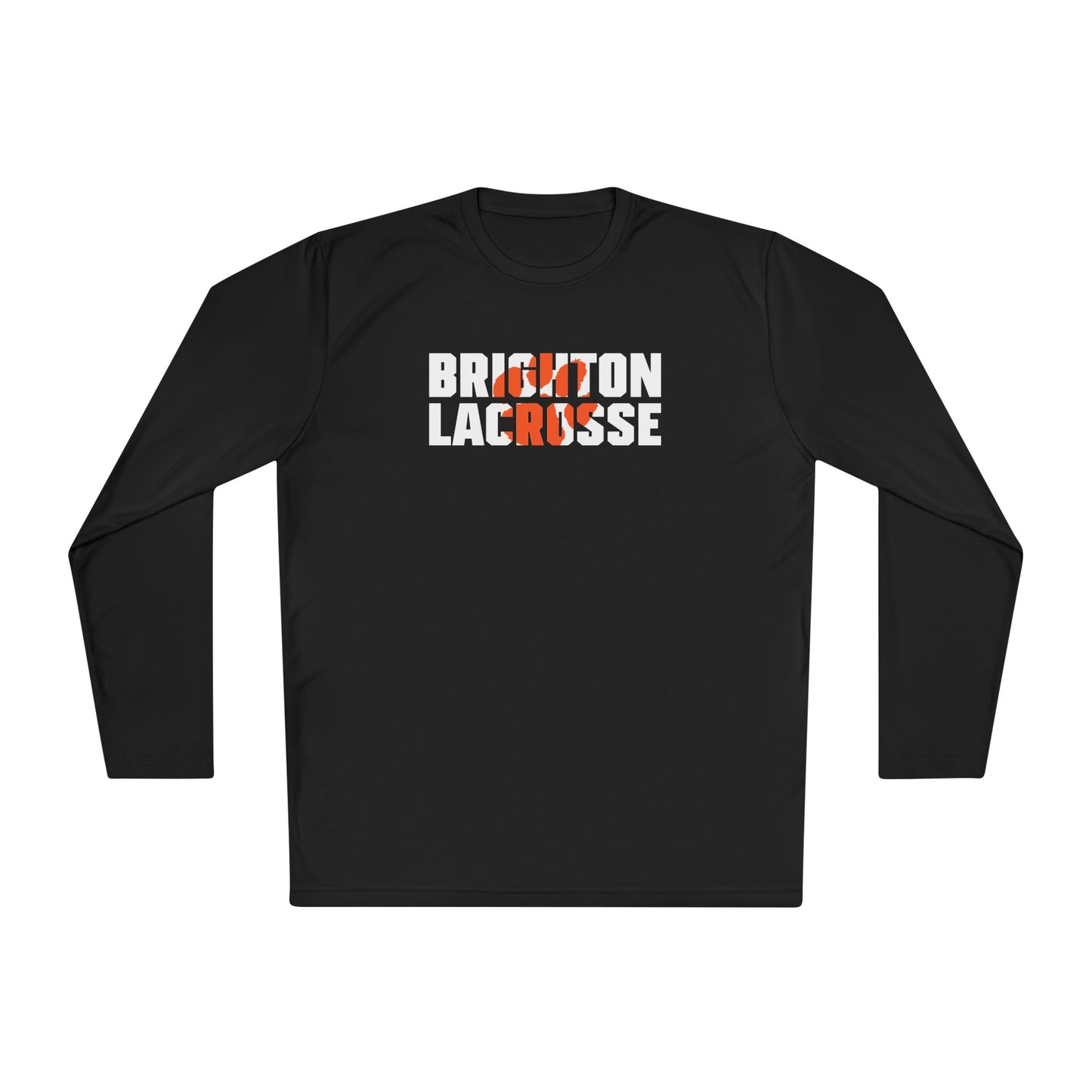 ADULT Lacrosse Paw Moisture Wicking Long Sleeve Tee (Unisex) - Premium