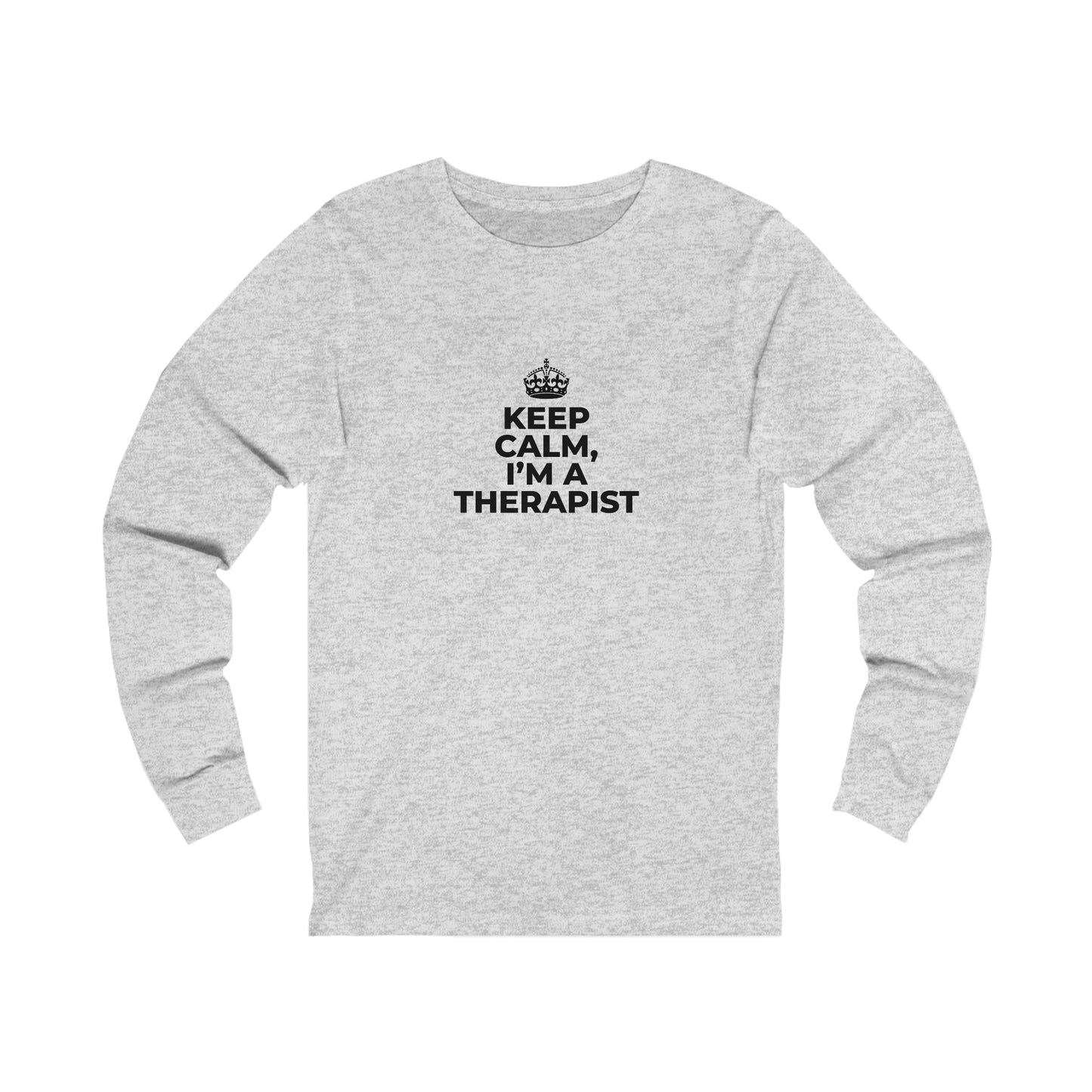 Keep Calm Long Sleeve Tee (Unisex)
