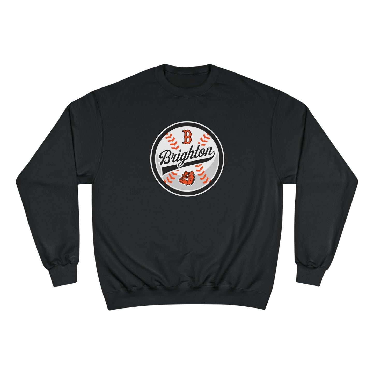 ADULT Baseball Script Crewneck Sweatshirt (Unisex) - Premium