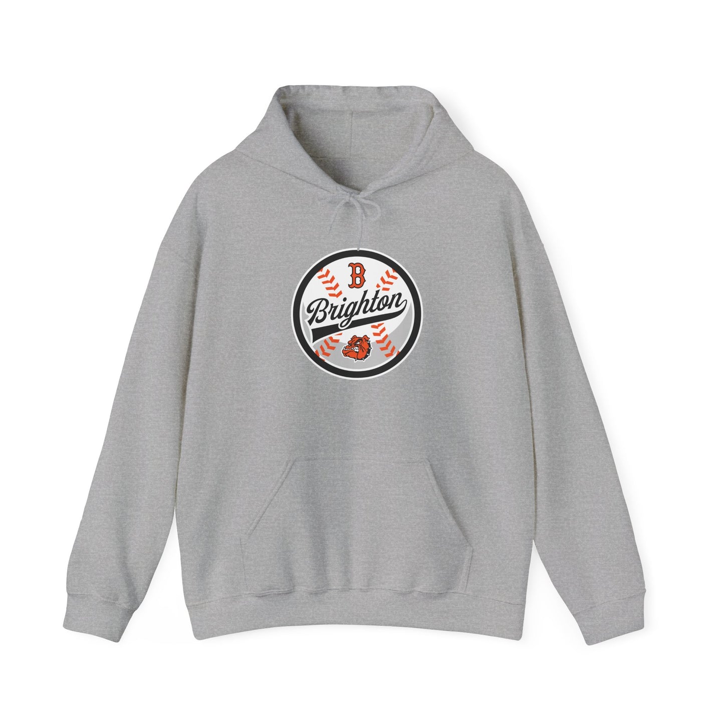 ADULT Baseball Script Hoodie (Unisex) - Classic