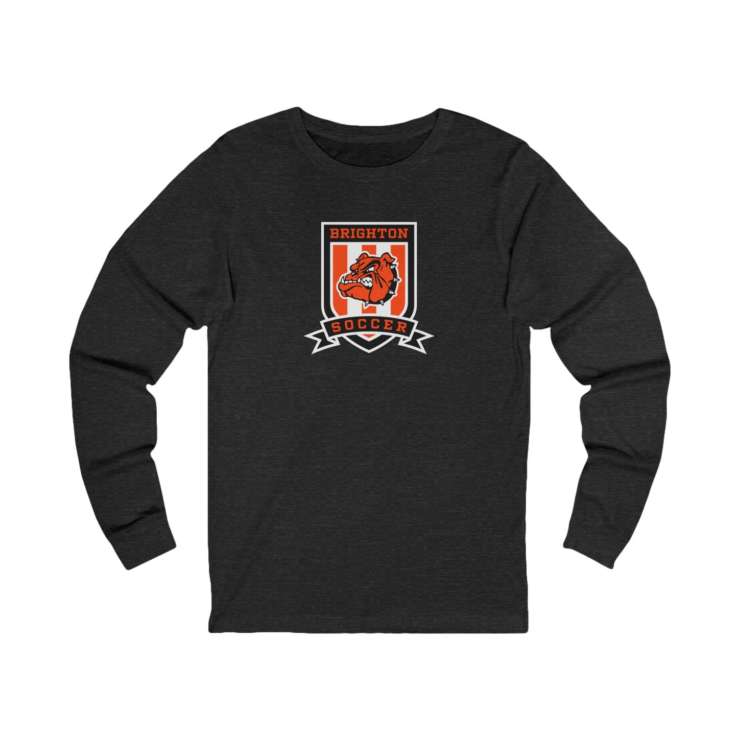 ADULT Soccer Crest Long Sleeve Tee (Unisex) - Premium