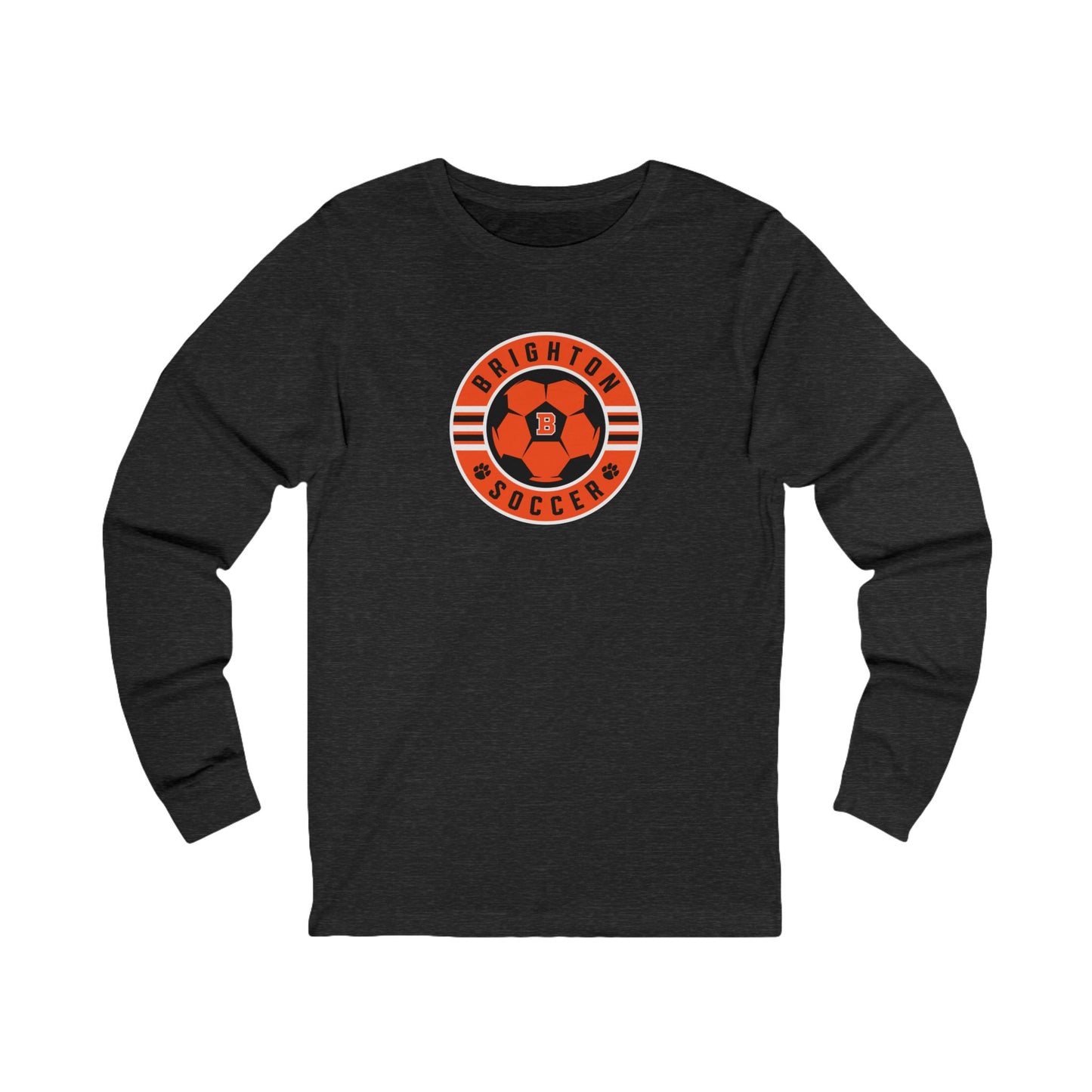 ADULT Soccer Ball Long Sleeve Tee (Unisex) - Premium