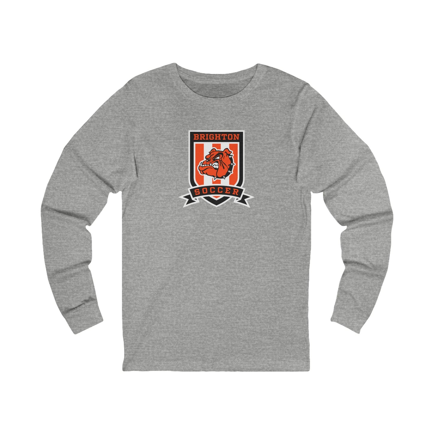 ADULT Soccer Crest Long Sleeve Tee (Unisex) - Premium