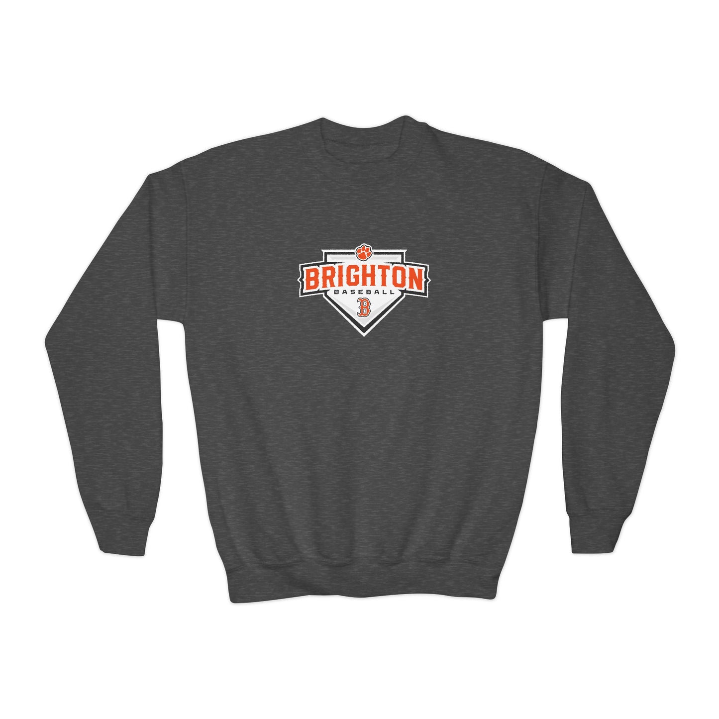 YOUTH Home Plate Crewneck Sweatshirt (Unisex)