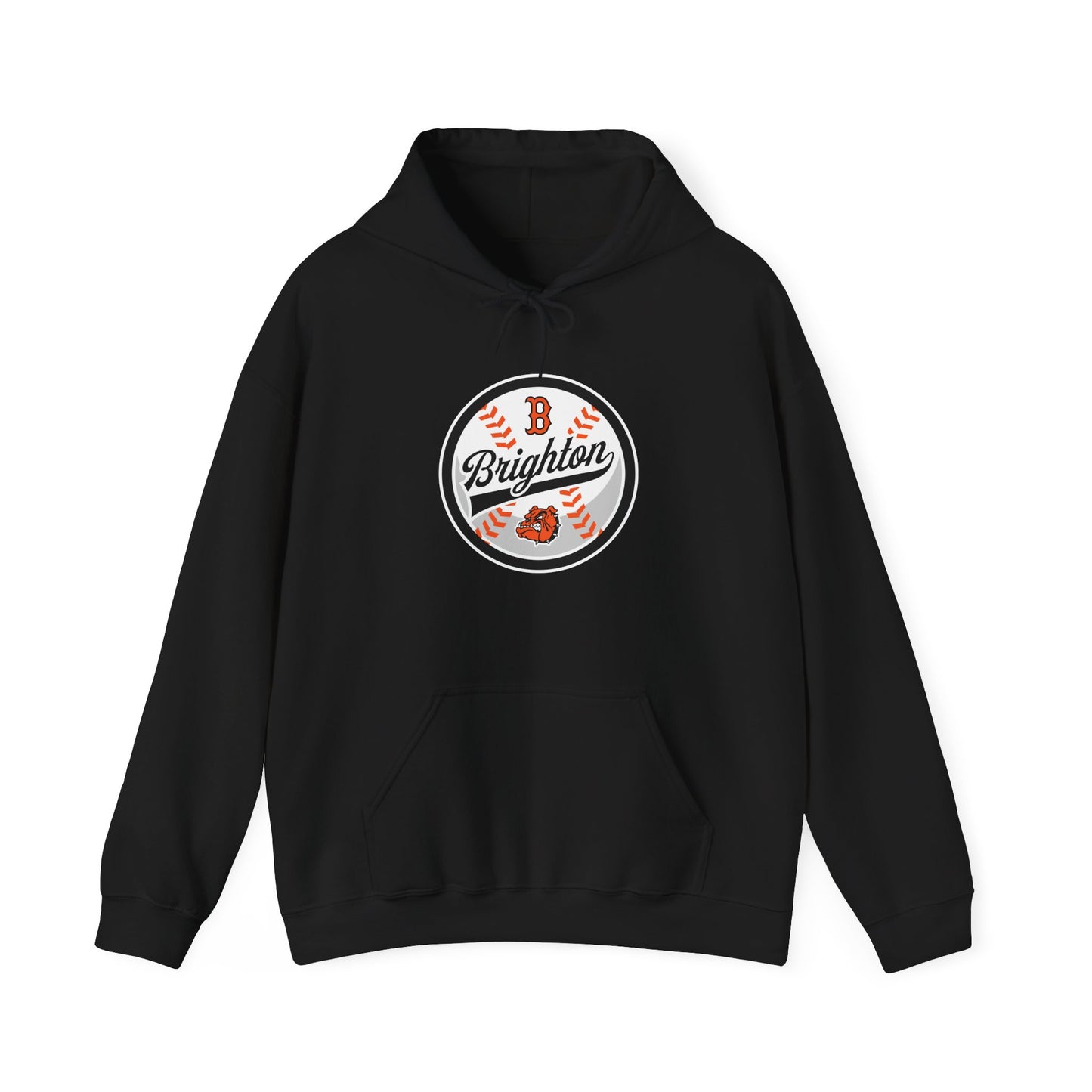 ADULT Baseball Script Hoodie (Unisex) - Classic