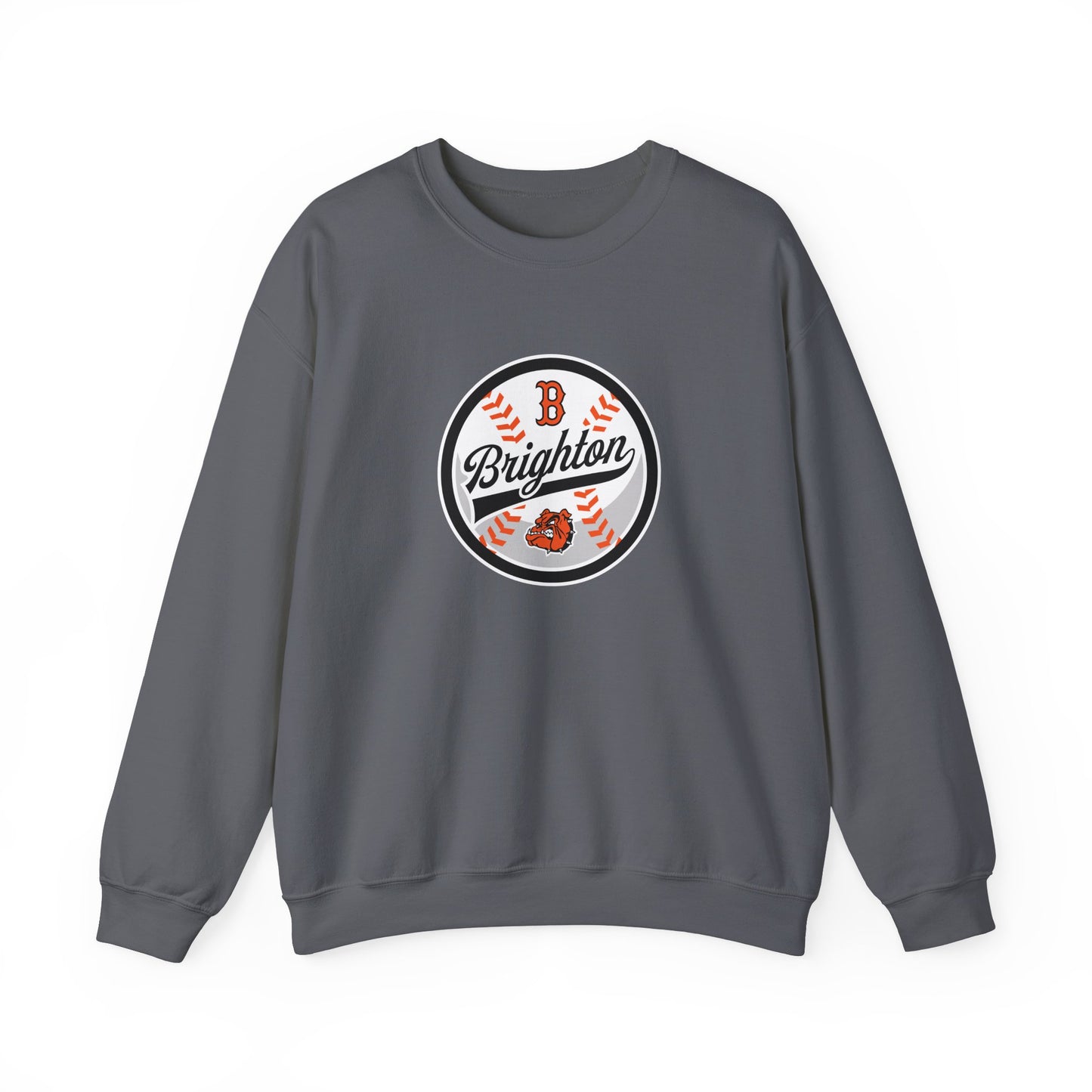 ADULT Baseball Script Crewneck Sweatshirt (Unisex) - Classic