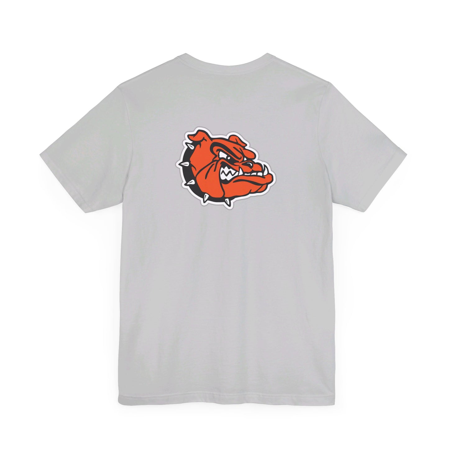 ADULT Double-Sided Bulldog Logo Short Sleeve Tee (Unisex) - Premium