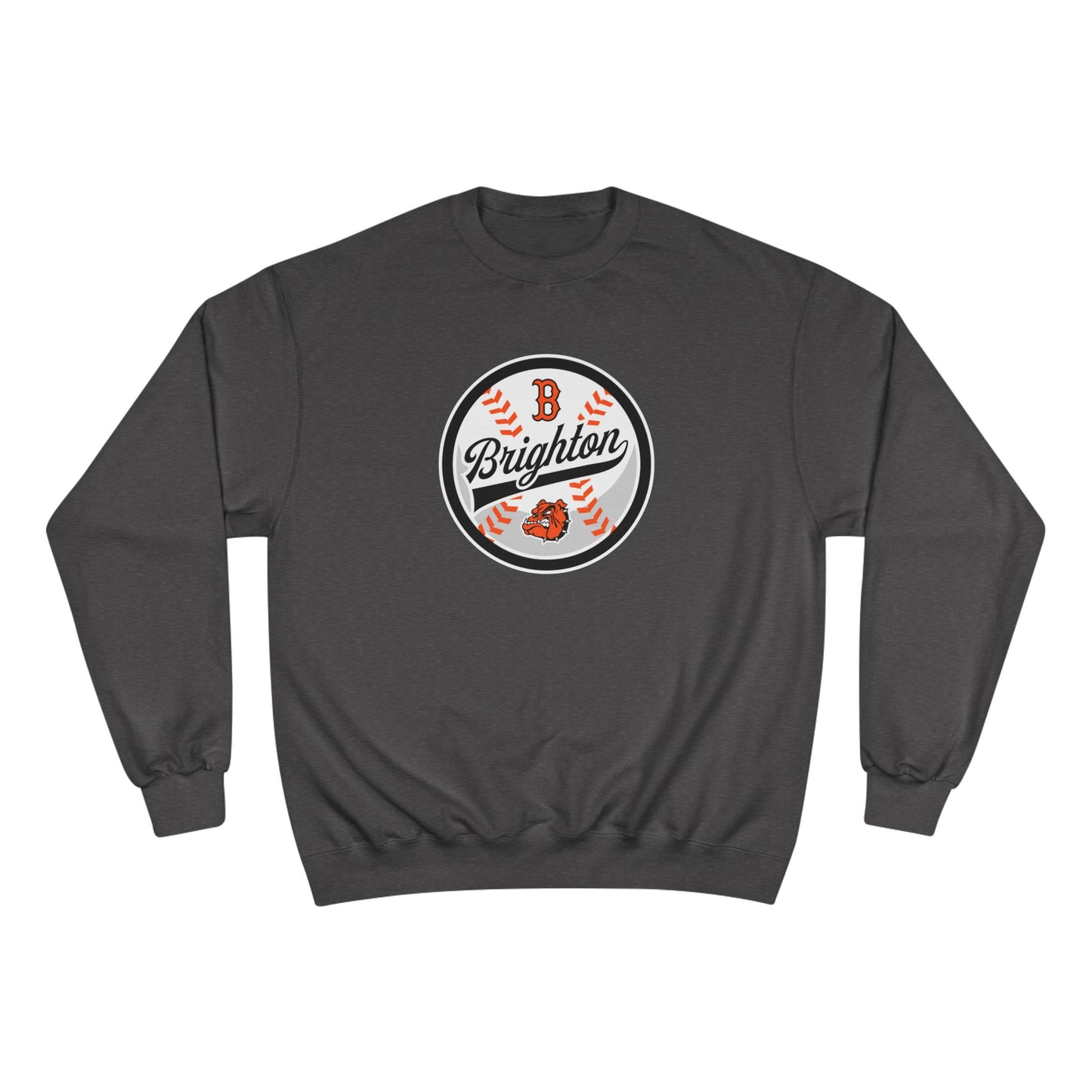 ADULT Baseball Script Crewneck Sweatshirt (Unisex) - Premium