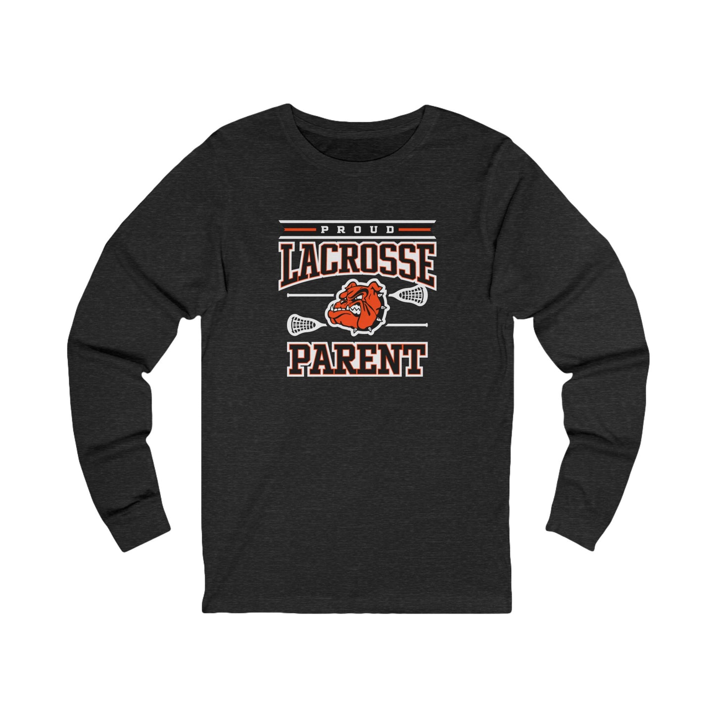 ADULT Proud Lacrosse Parent Long Sleeve Tee (Unisex) - Premium