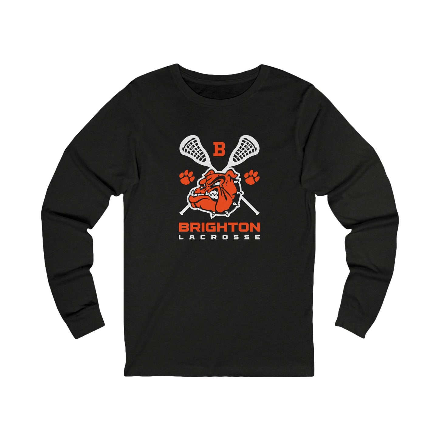 ADULT Crossed Sticks Long Sleeve Tee (Unisex) - Premium
