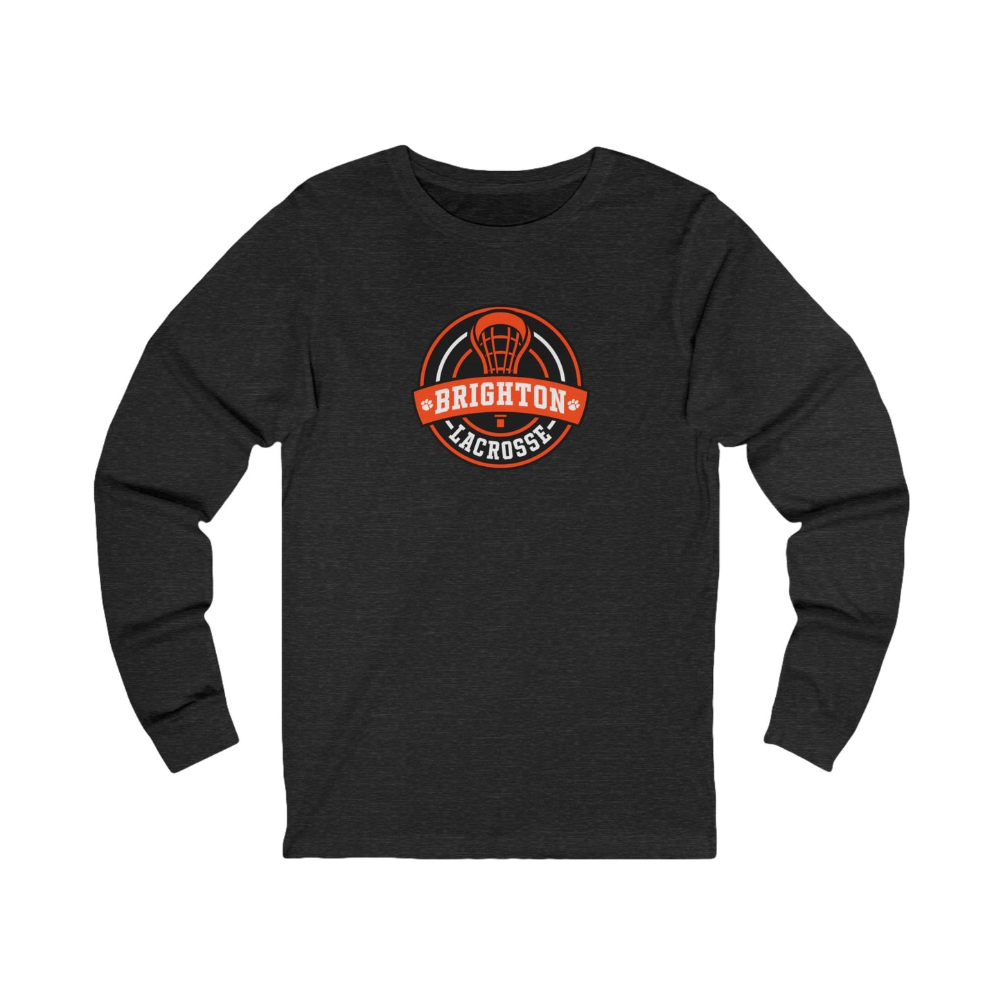 ADULT Lacrosse Emblem Long Sleeve Tee (Unisex) - Premium