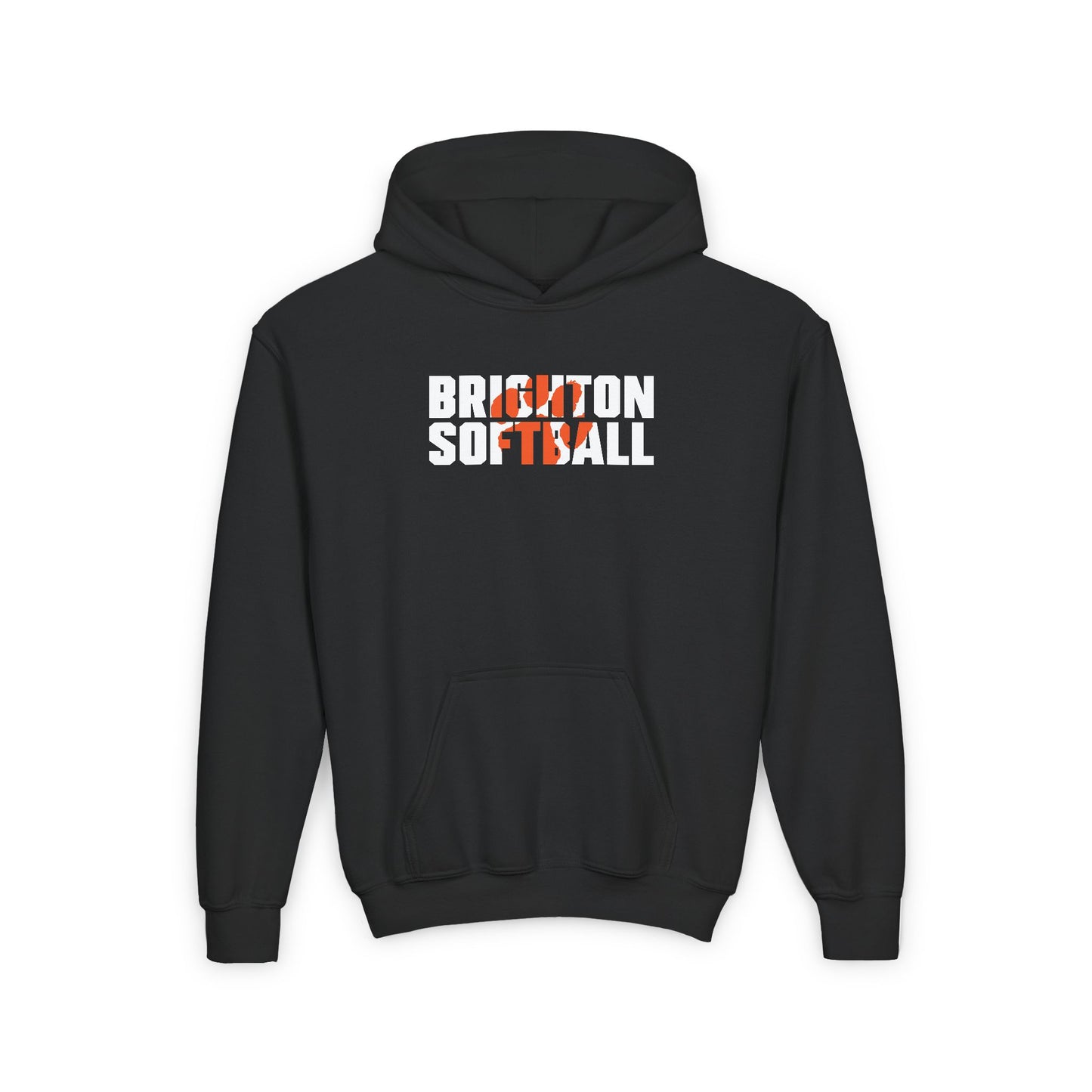 YOUTH Softball Paw Hoodie (Unisex)