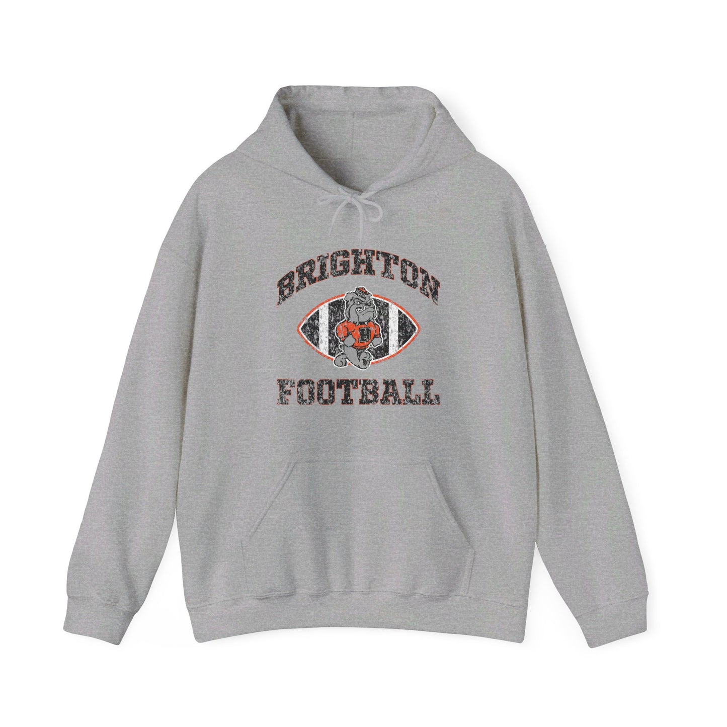 ADULT Retro Brighton Football Hoodie (Unisex) -Classic