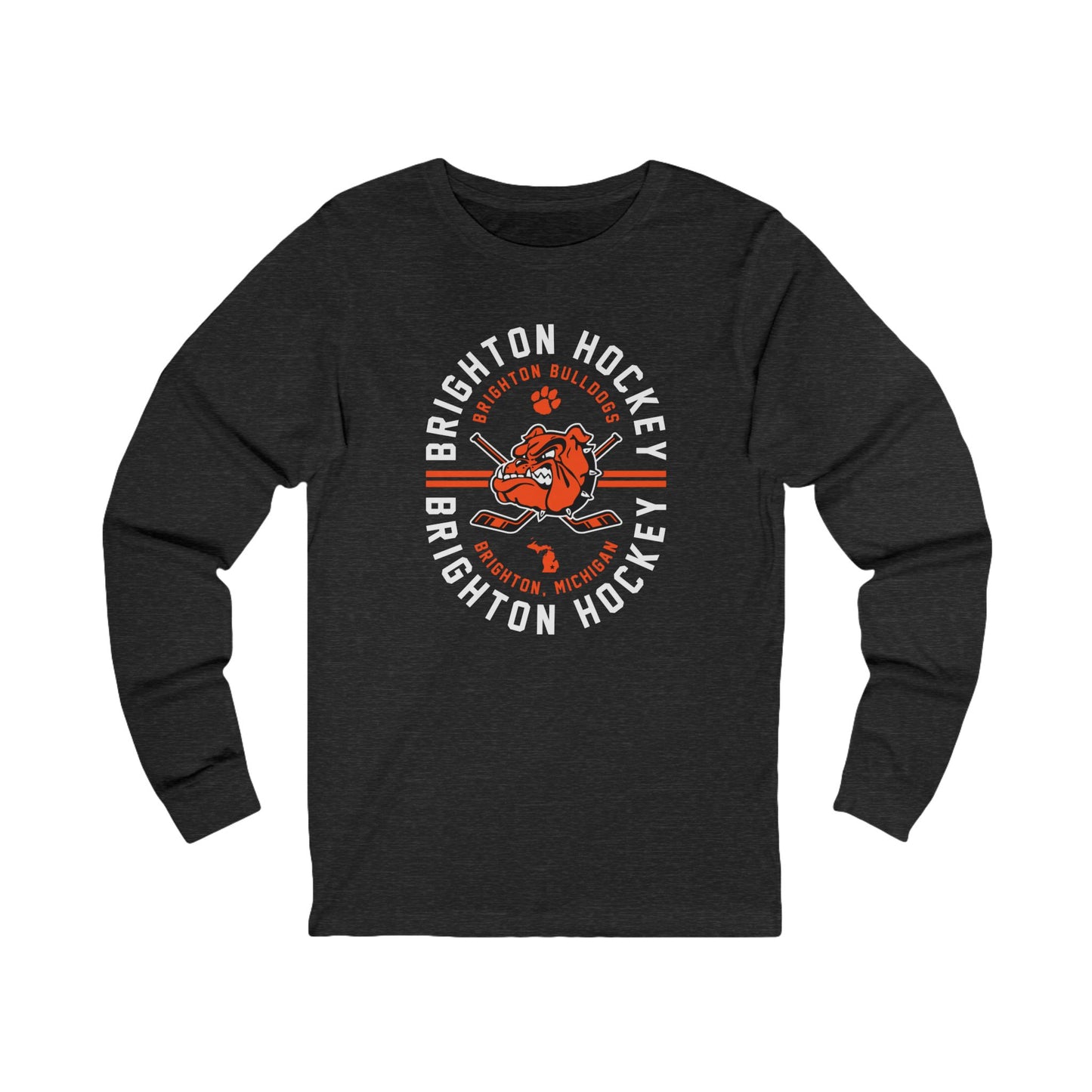 ADULT Brighton Hockey Graphic Long Sleeve Tee