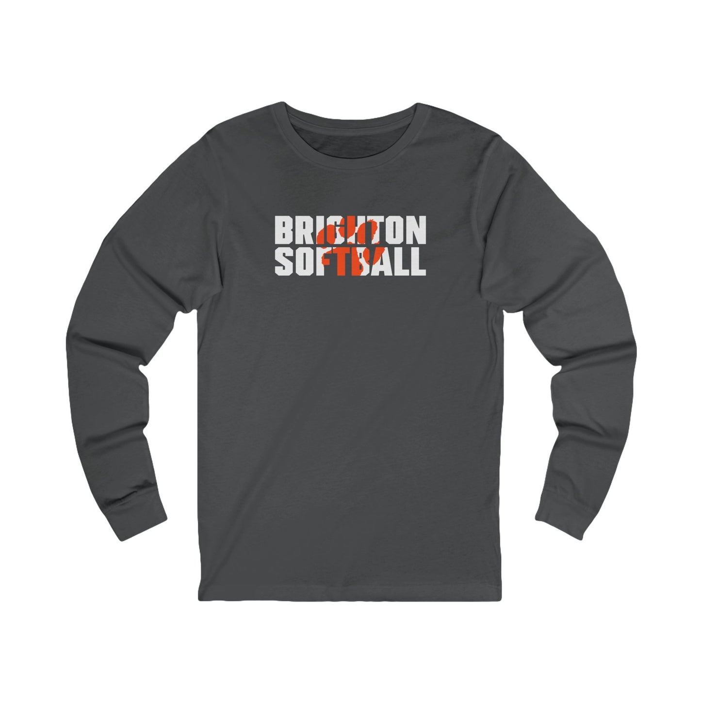ADULT Softball Paw Long Sleeve Tee (Unisex) - Premium