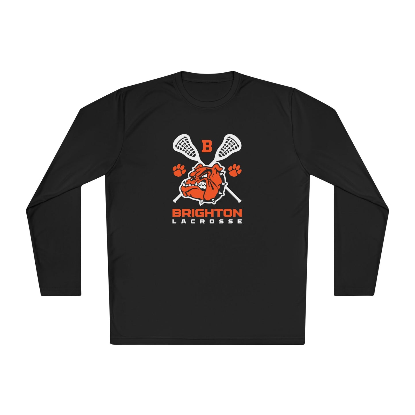 ADULT Lacrosse Sticks Moisture Wicking Long Sleeve Tee (Unisex) - Premium